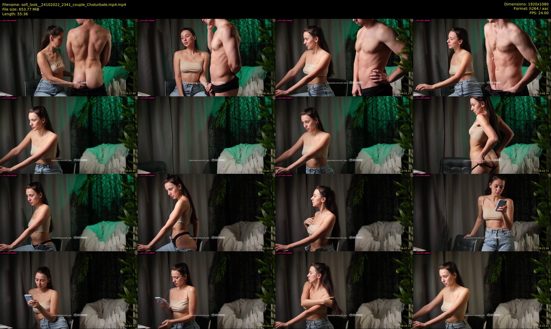 sofi_look_ — 56 minute Chaturbate couple cam show recording, 1080p, Oct 24, 2022