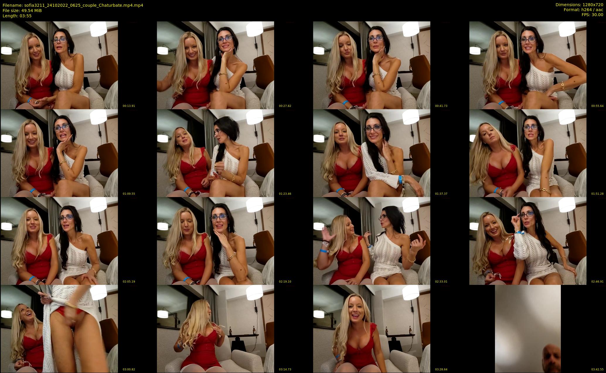 sofia3211 — 4 minute Chaturbate couple cam show recording, 720p, Oct 24, 2022