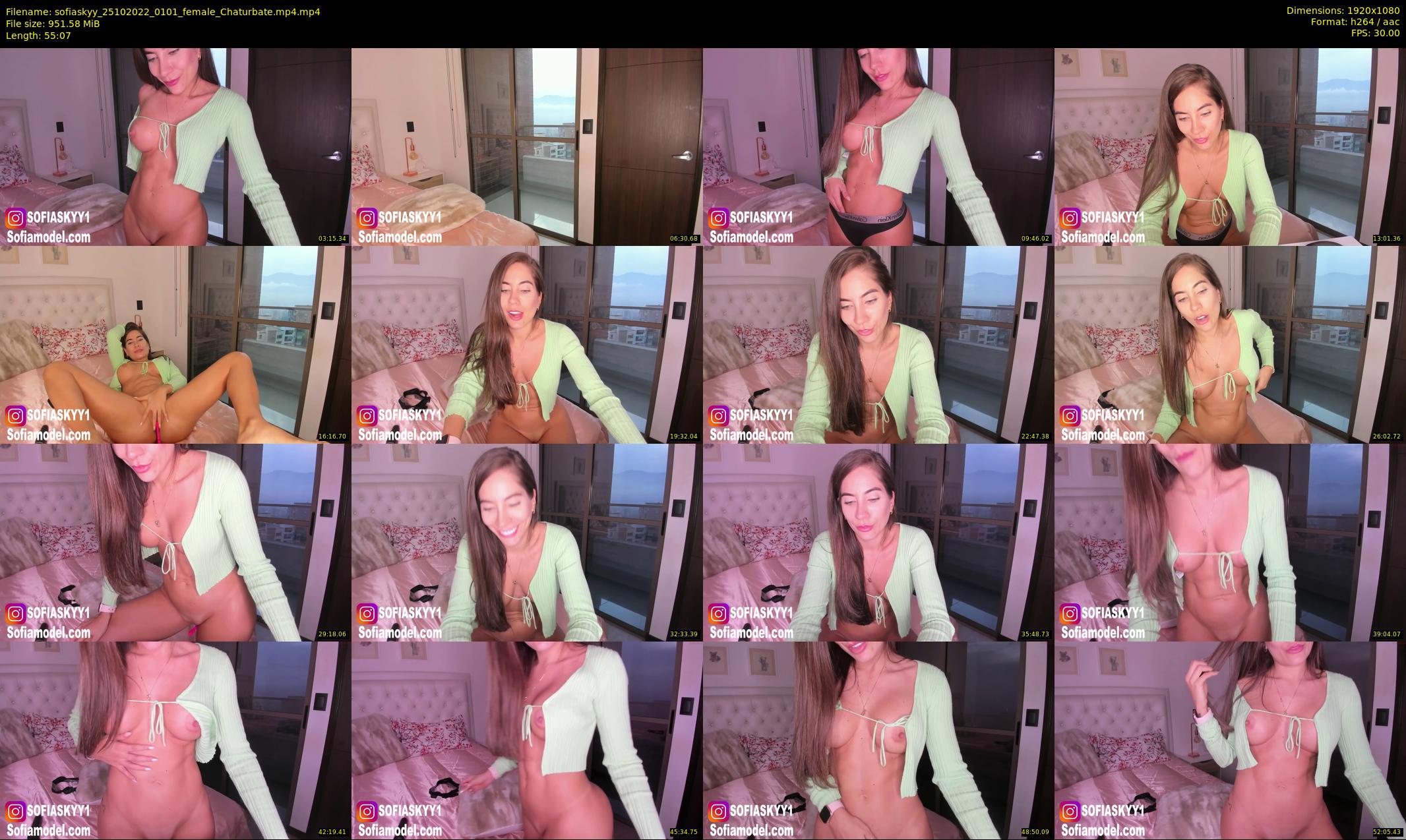 sofiaskyy — 56 minute Chaturbate female cam show recording, 1080p, Oct 25, 2022