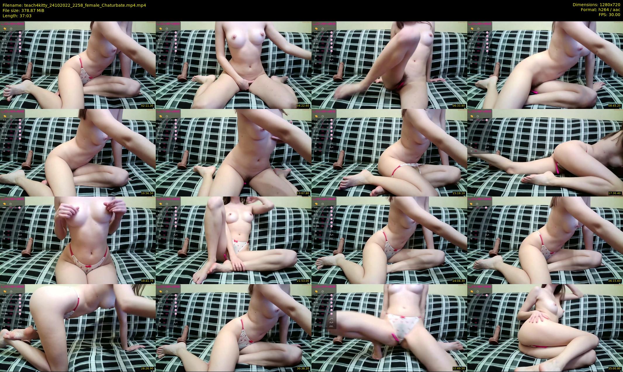 teach4kitty — 38 minute Chaturbate couple cam show recording, 720p, Oct 24, 2022