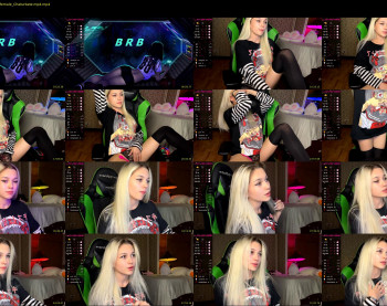 vrchan — 58 minute Chaturbate couple cam show recording, 1080p, Oct 24, 2022