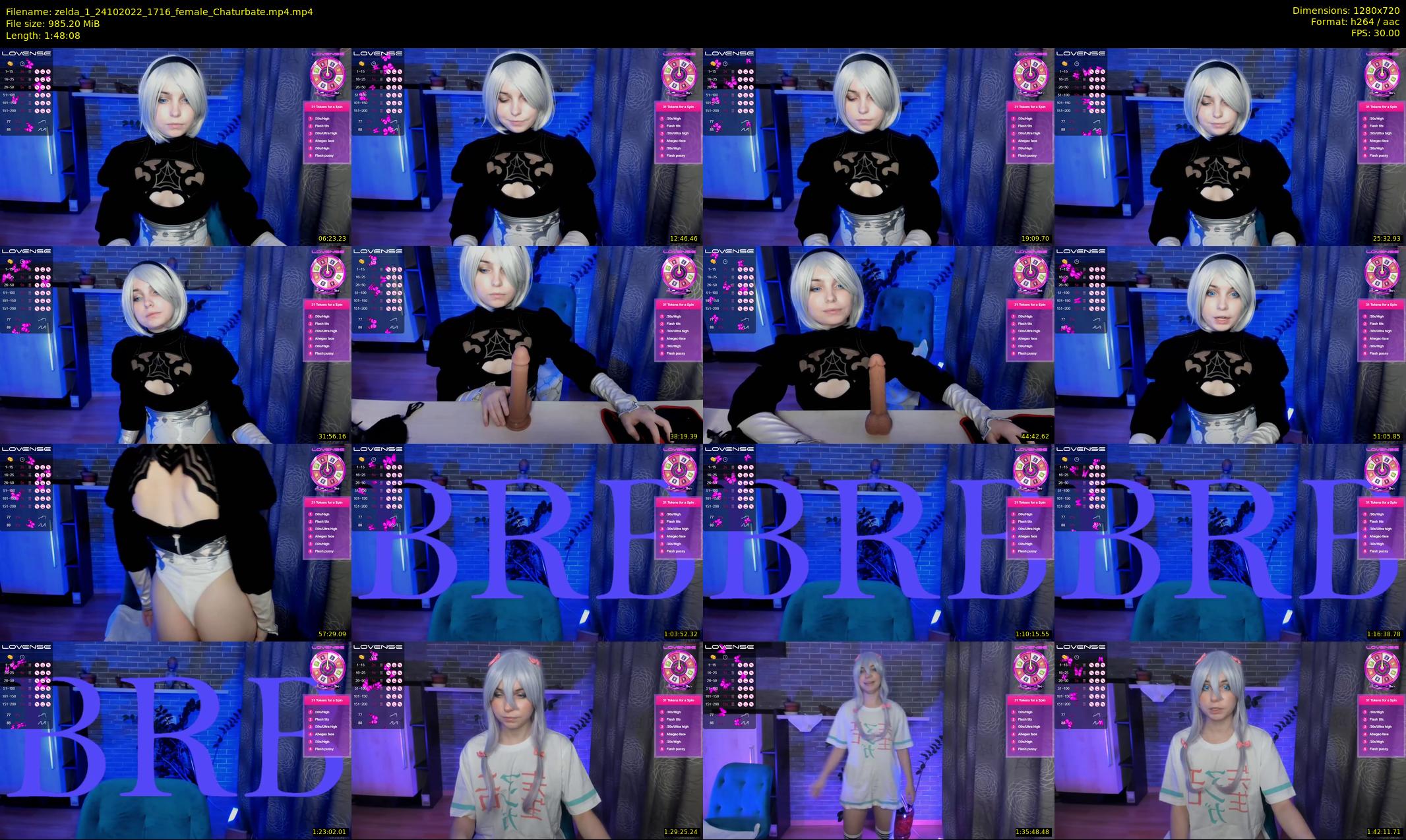 zelda_1 — 109 minute Chaturbate female cam show recording, 720p, Oct 24, 2022