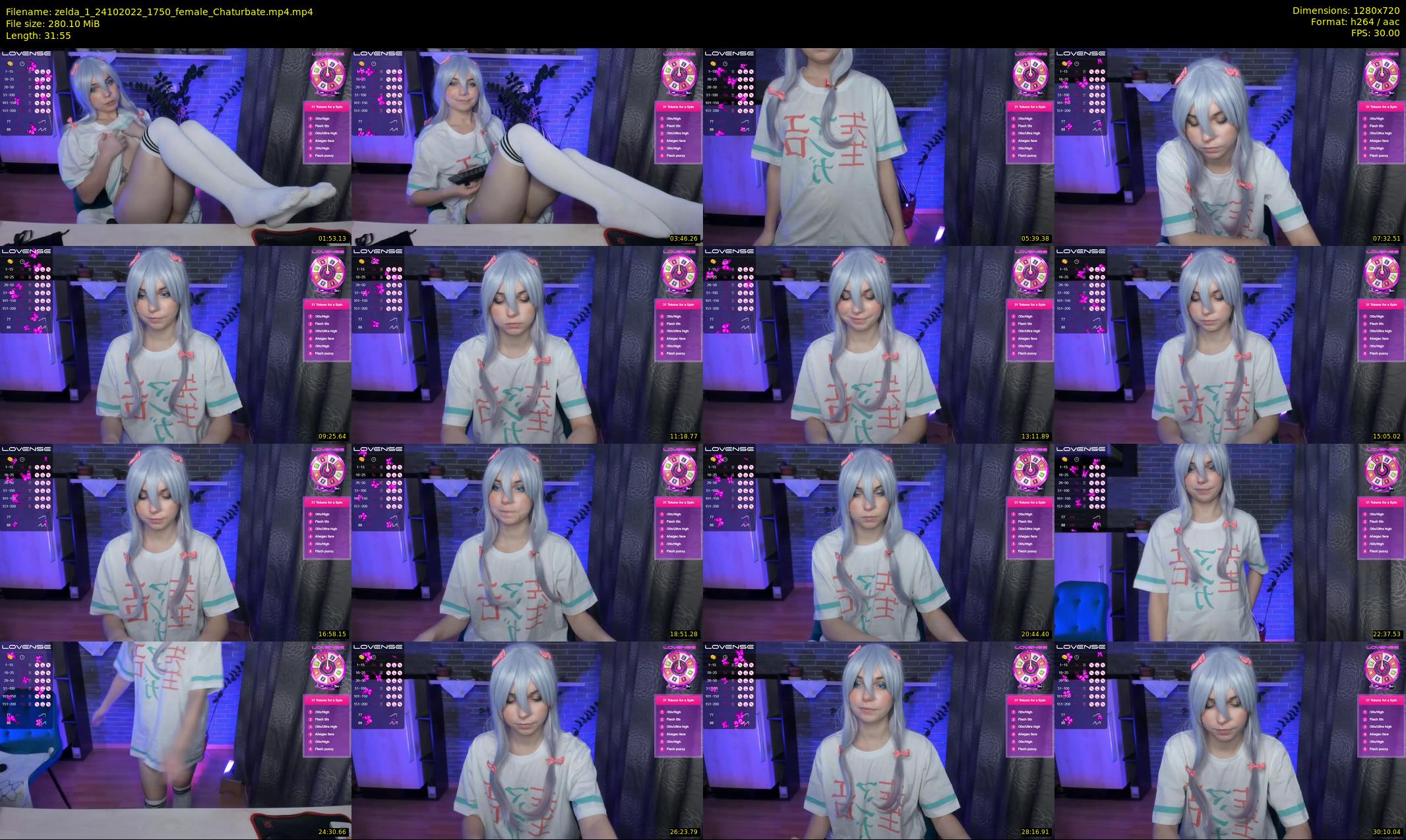 zelda_1 — 32 minute Chaturbate female cam show recording, 720p, Oct 24, 2022