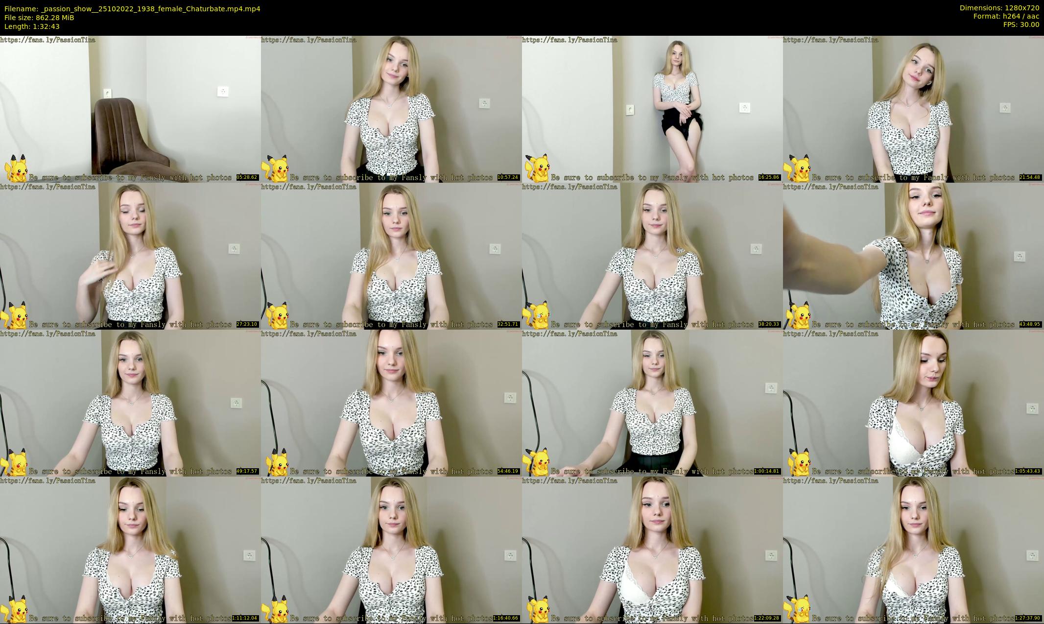 _passion_show_ — 93 minute Chaturbate couple cam show recording, 720p, Oct 25, 2022