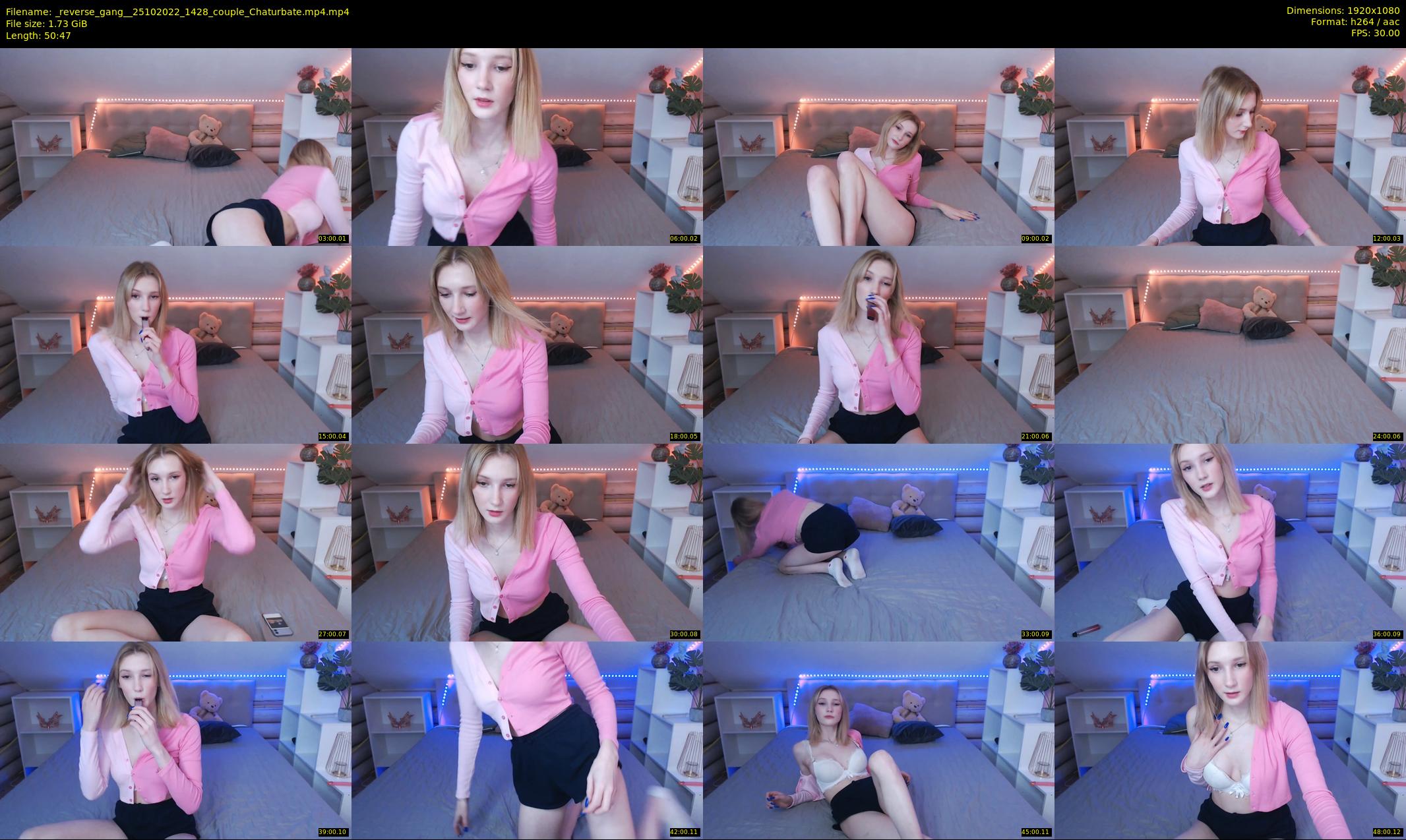 _reverse_gang_ — 51 minute Chaturbate couple cam show recording, 1080p, Oct 25, 2022