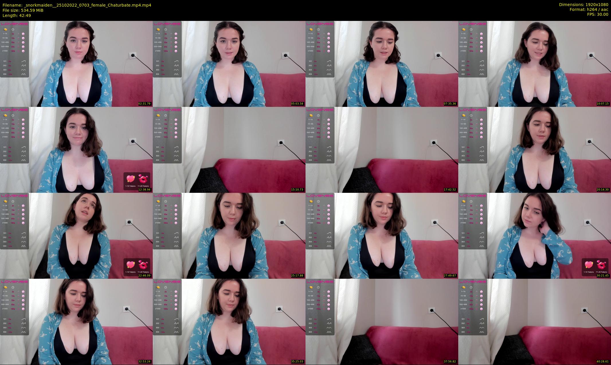 _snorkmaiden_ — 43 minute Chaturbate female cam show recording, 1080p, Oct 25, 2022