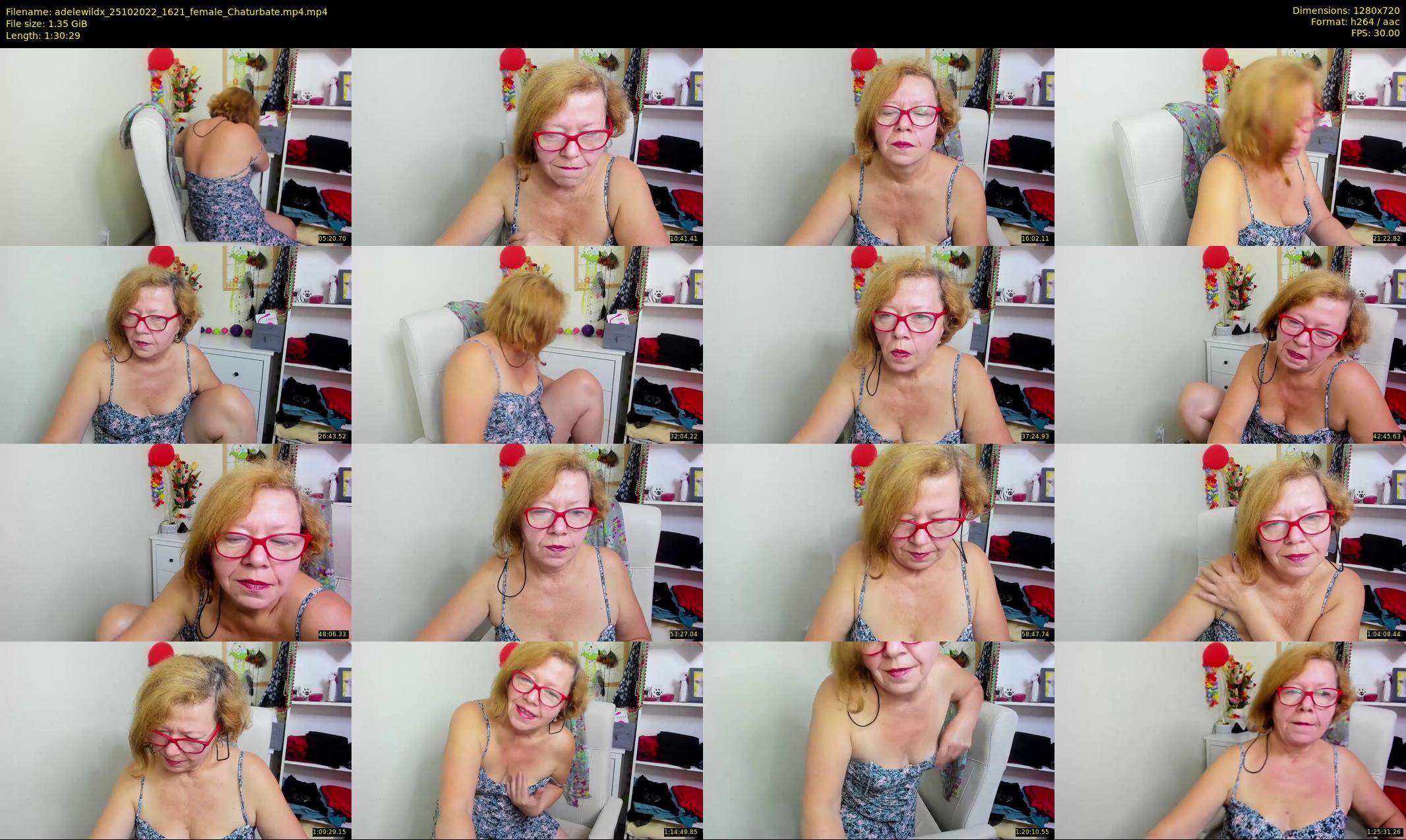 adelewildx — 91 minute Chaturbate female cam show recording, 720p, Oct 25, 2022