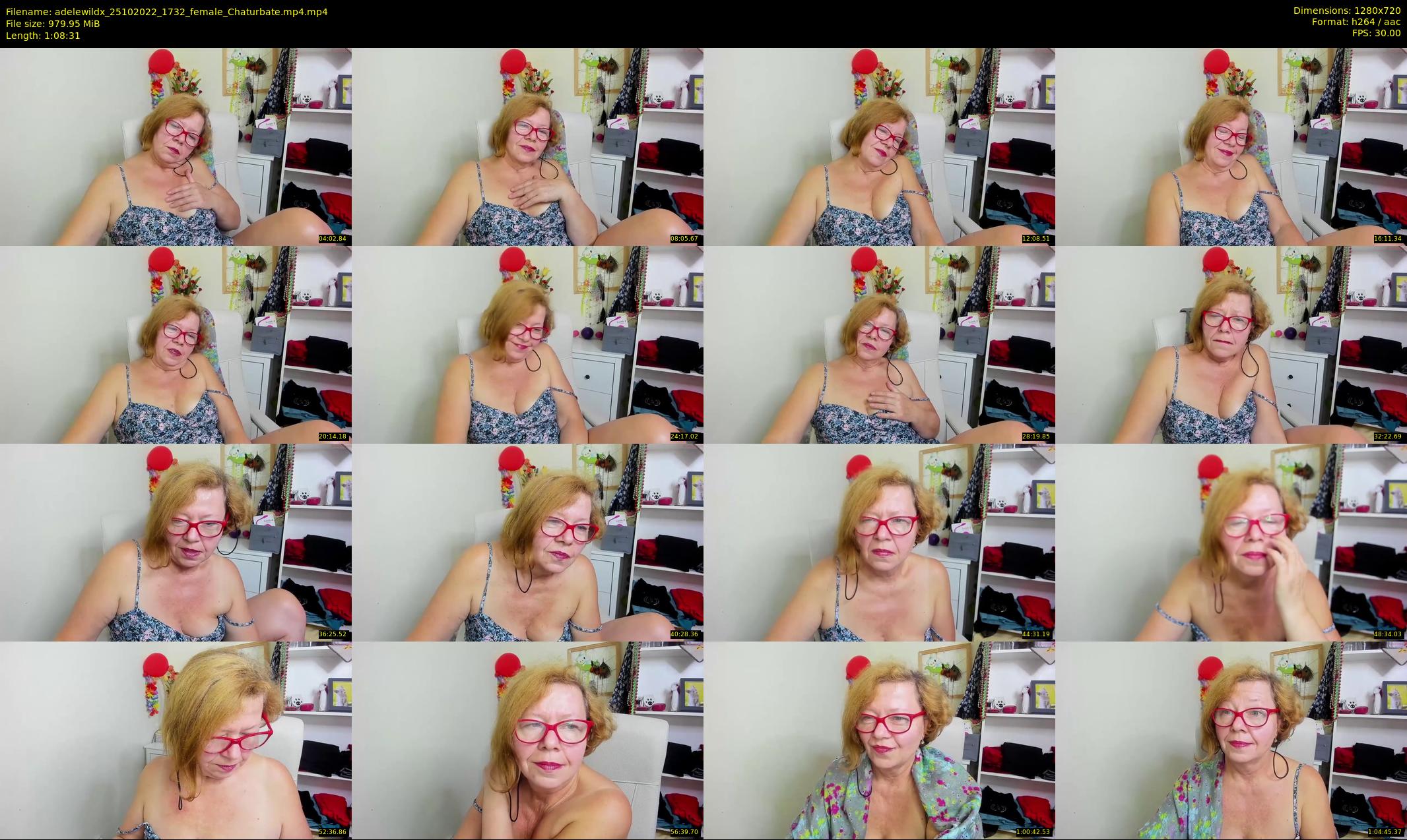 adelewildx — 69 minute Chaturbate female cam show recording, 720p, Oct 25, 2022
