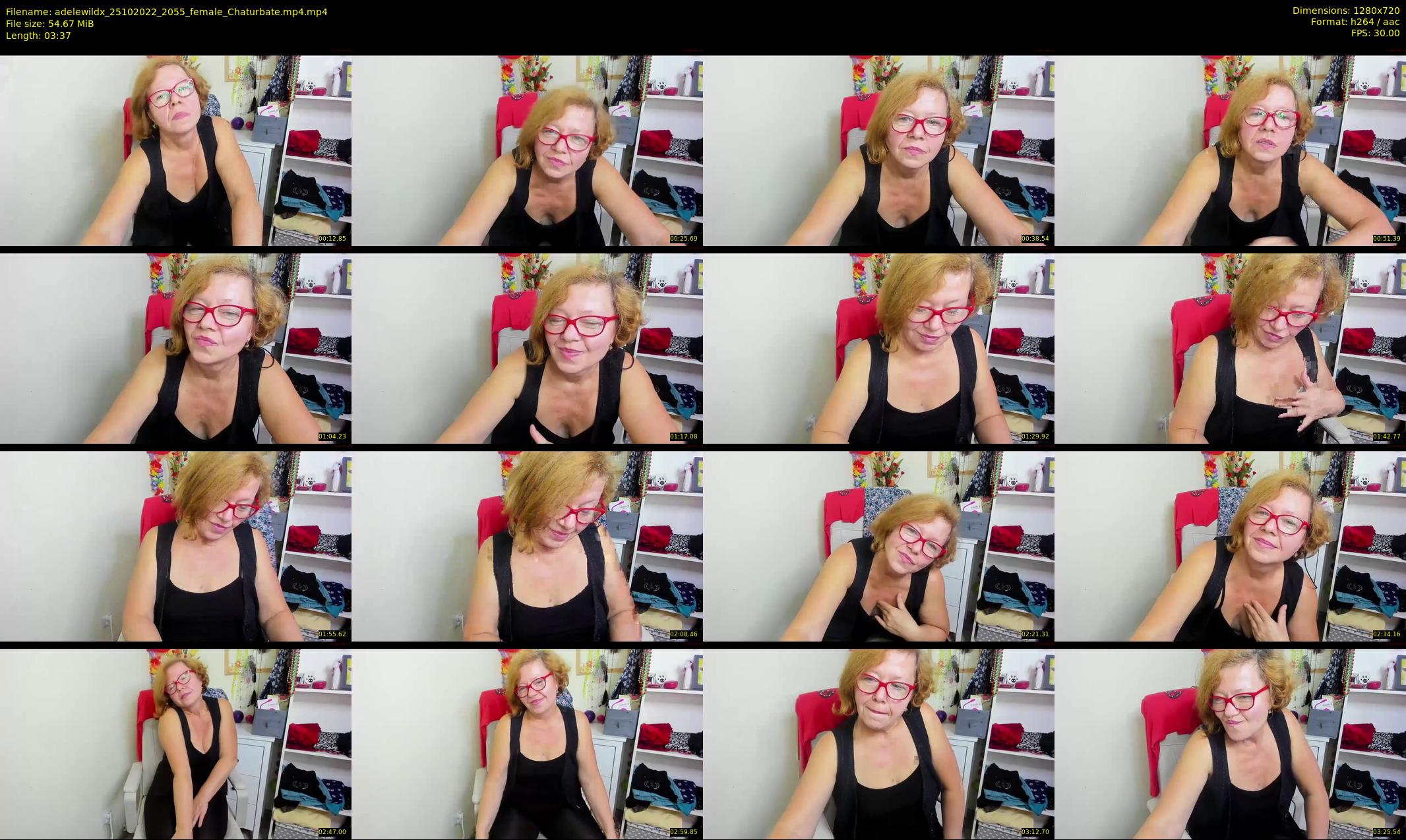 adelewildx — 4 minute Chaturbate female cam show recording, 720p, Oct 25, 2022