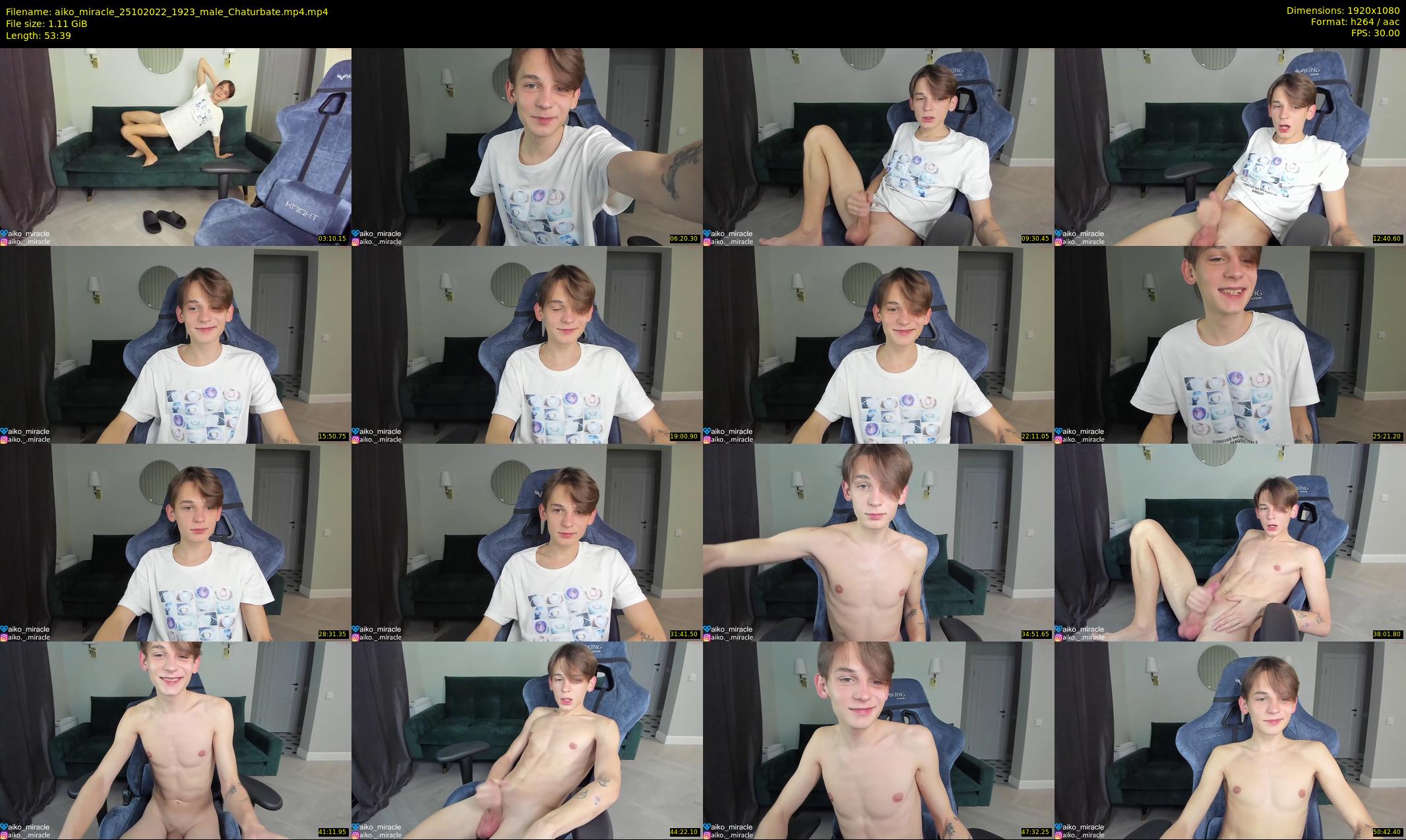 aiko_miracle — 54 minute Chaturbate male cam show recording, 1080p, Oct 25, 2022