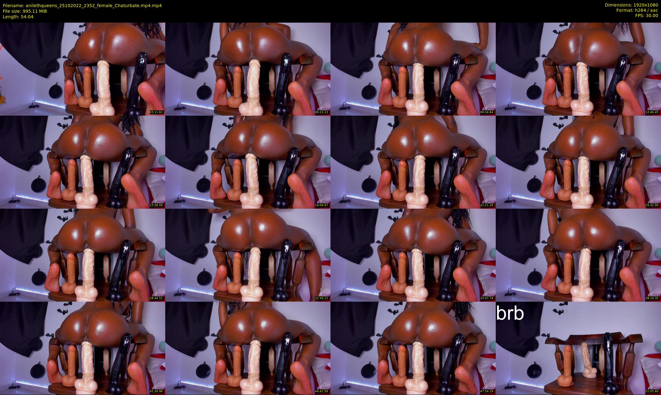 anilethqueens — 55 minute Chaturbate female cam show recording, 1080p, Oct 25, 2022