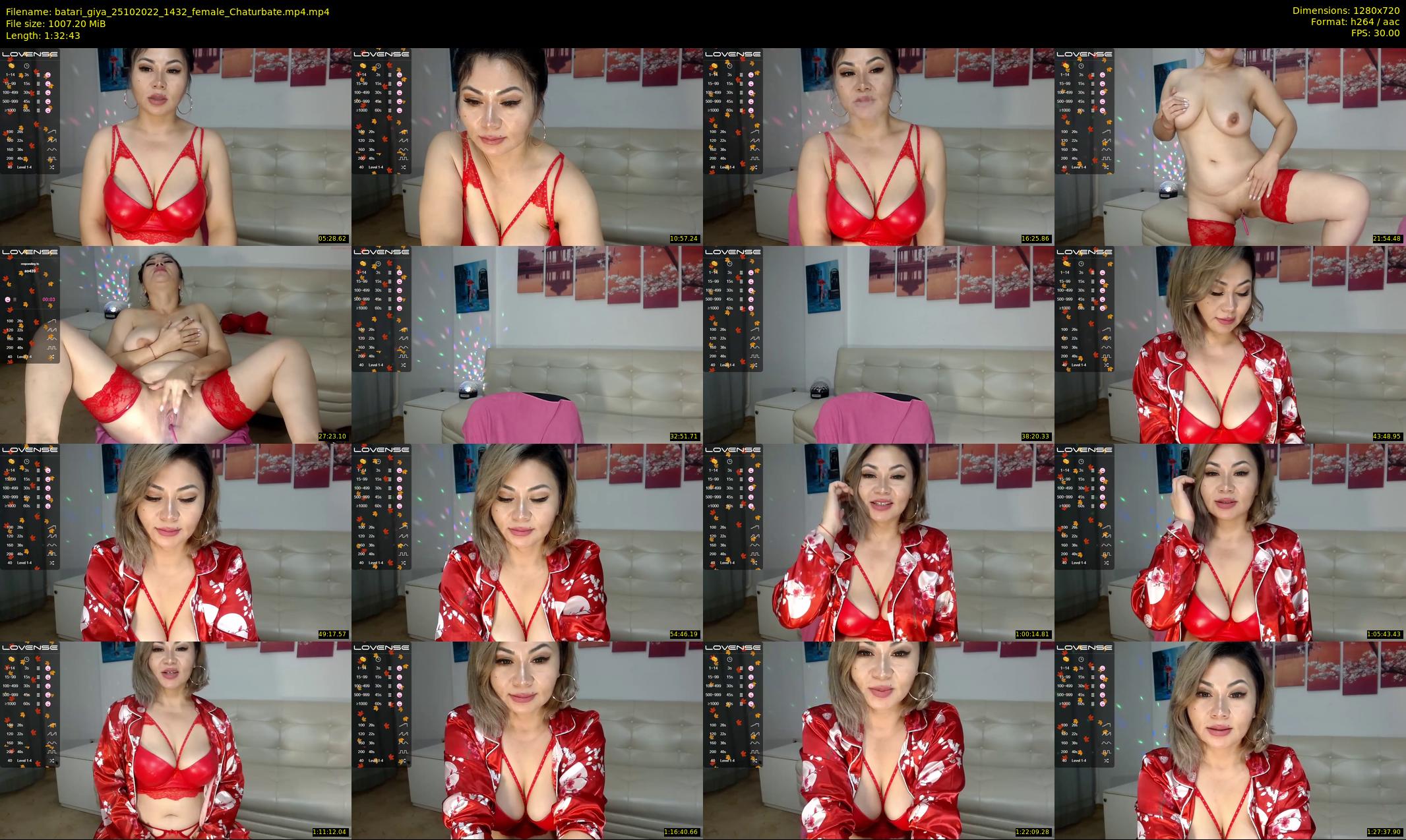 batari_giya — 93 minute Chaturbate female cam show recording, 720p, Oct 25, 2022