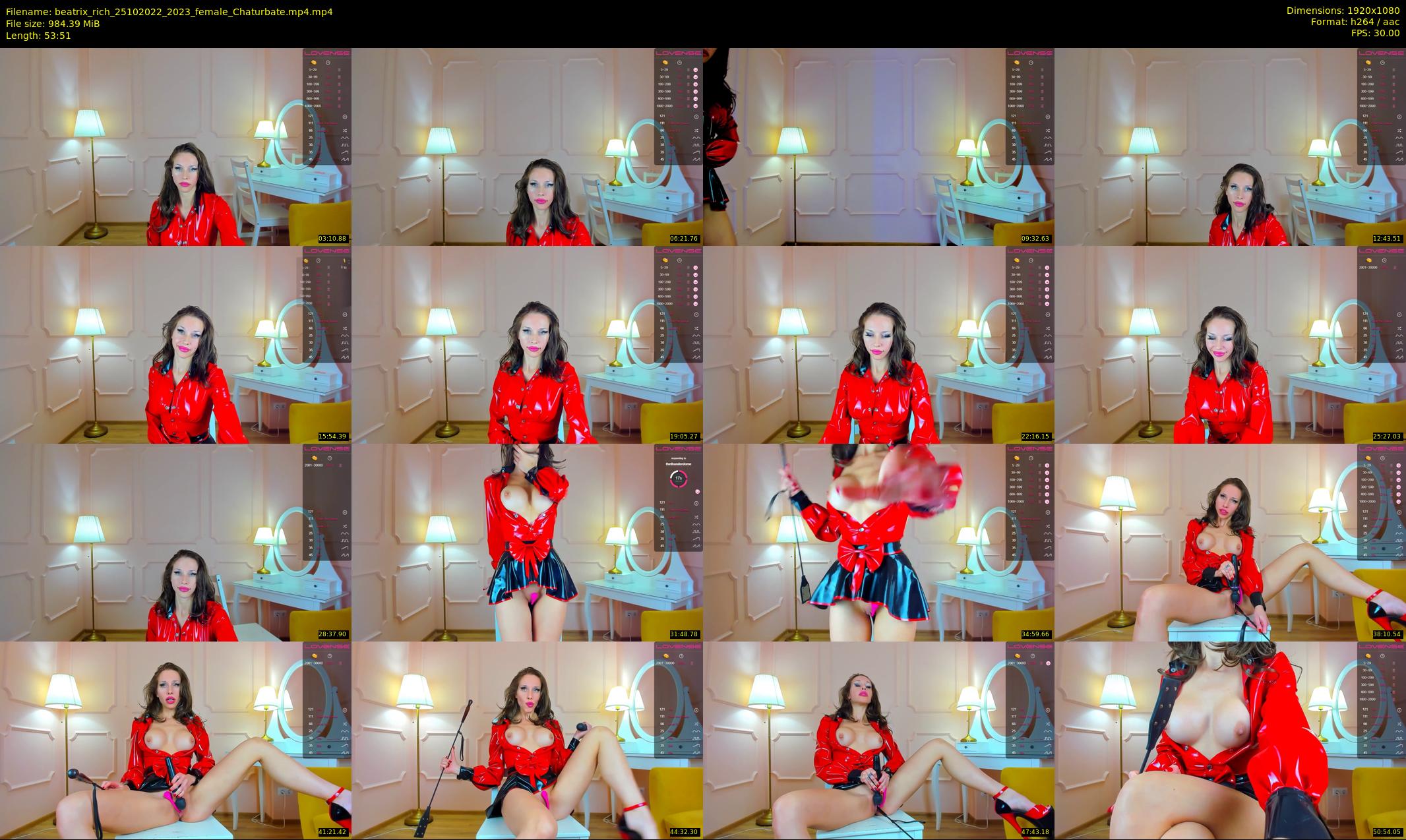 beatrix_rich — 54 minute Chaturbate female cam show recording, 1080p, Oct 25, 2022