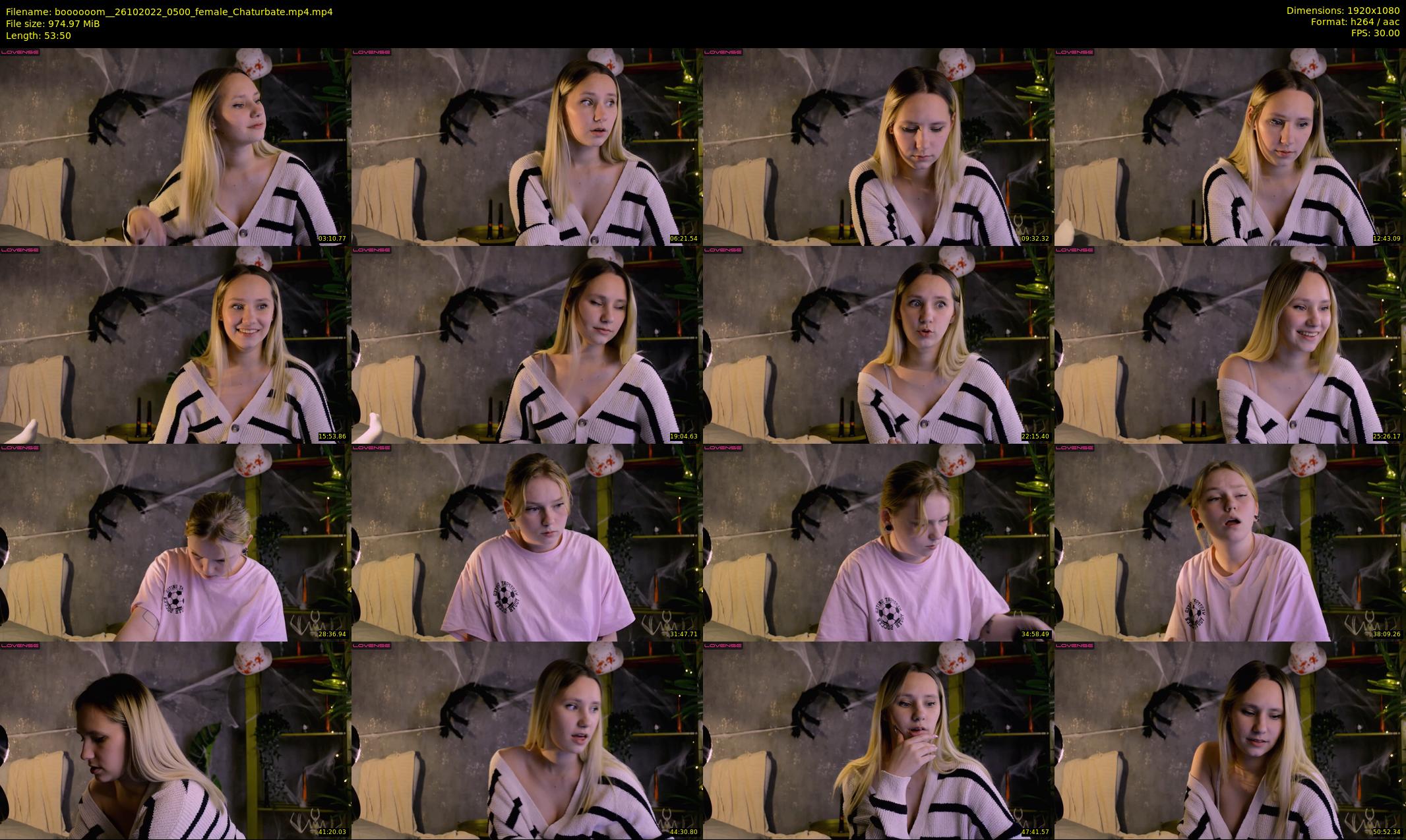 boooooom_ — 54 minute Chaturbate female cam show recording, 1080p, Oct 26, 2022