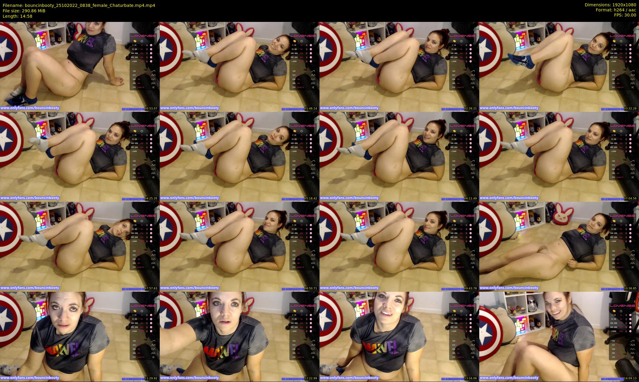 bouncinbooty — 15 minute Chaturbate female cam show recording, 1080p, Oct 25, 2022