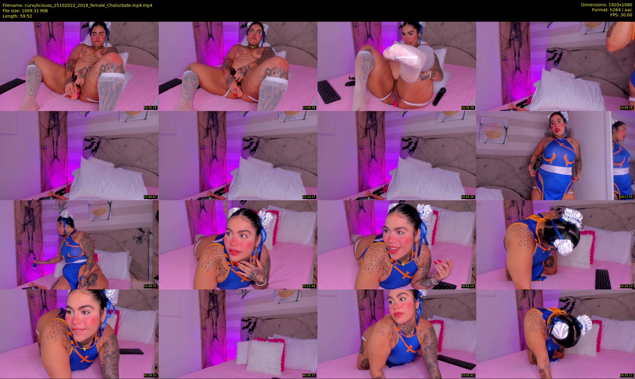 curvyliciouss — 60 minute Chaturbate female cam show recording, 1080p, Oct 25, 2022