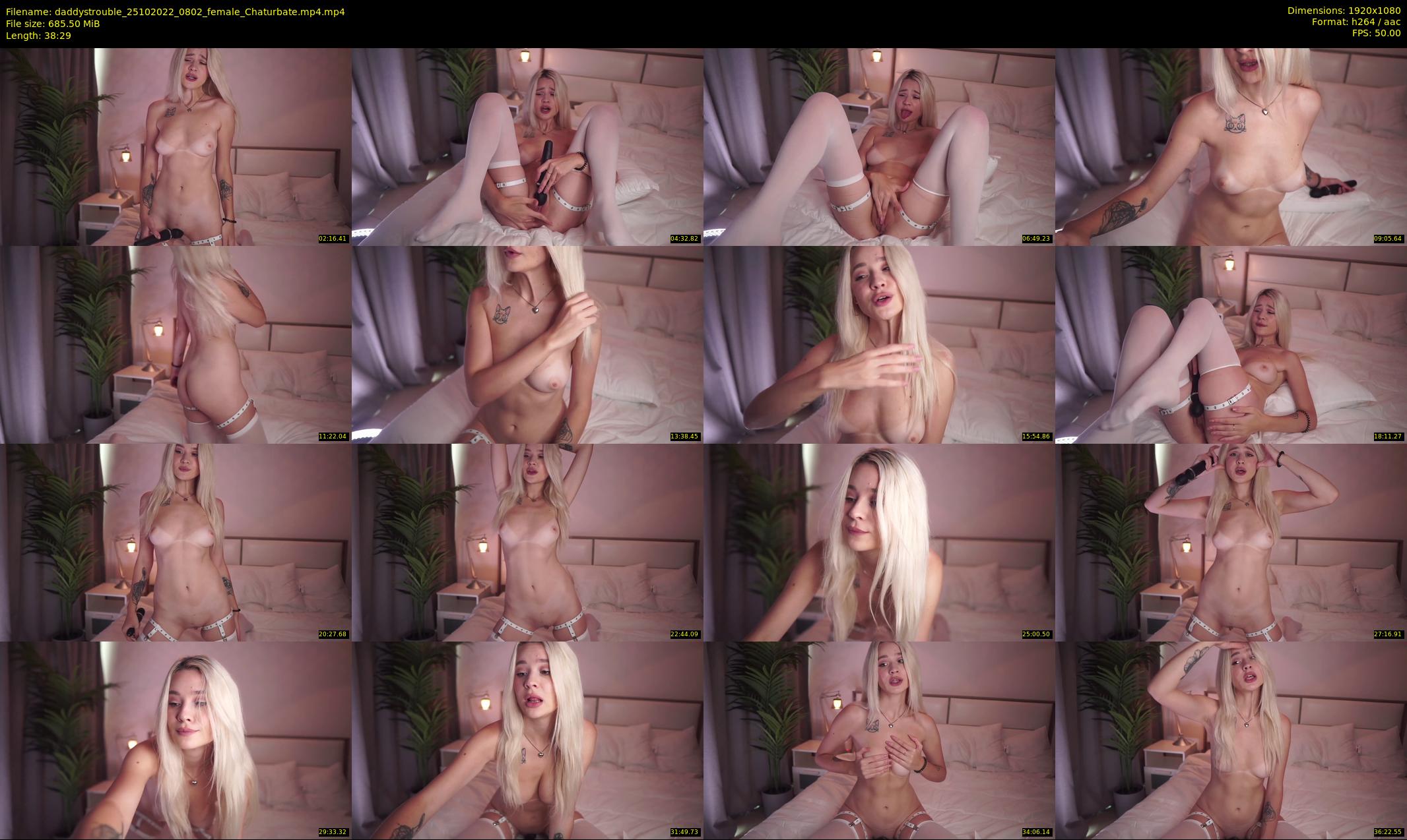 daddystrouble — 39 minute Chaturbate female cam show recording, 1080p, Oct 25, 2022