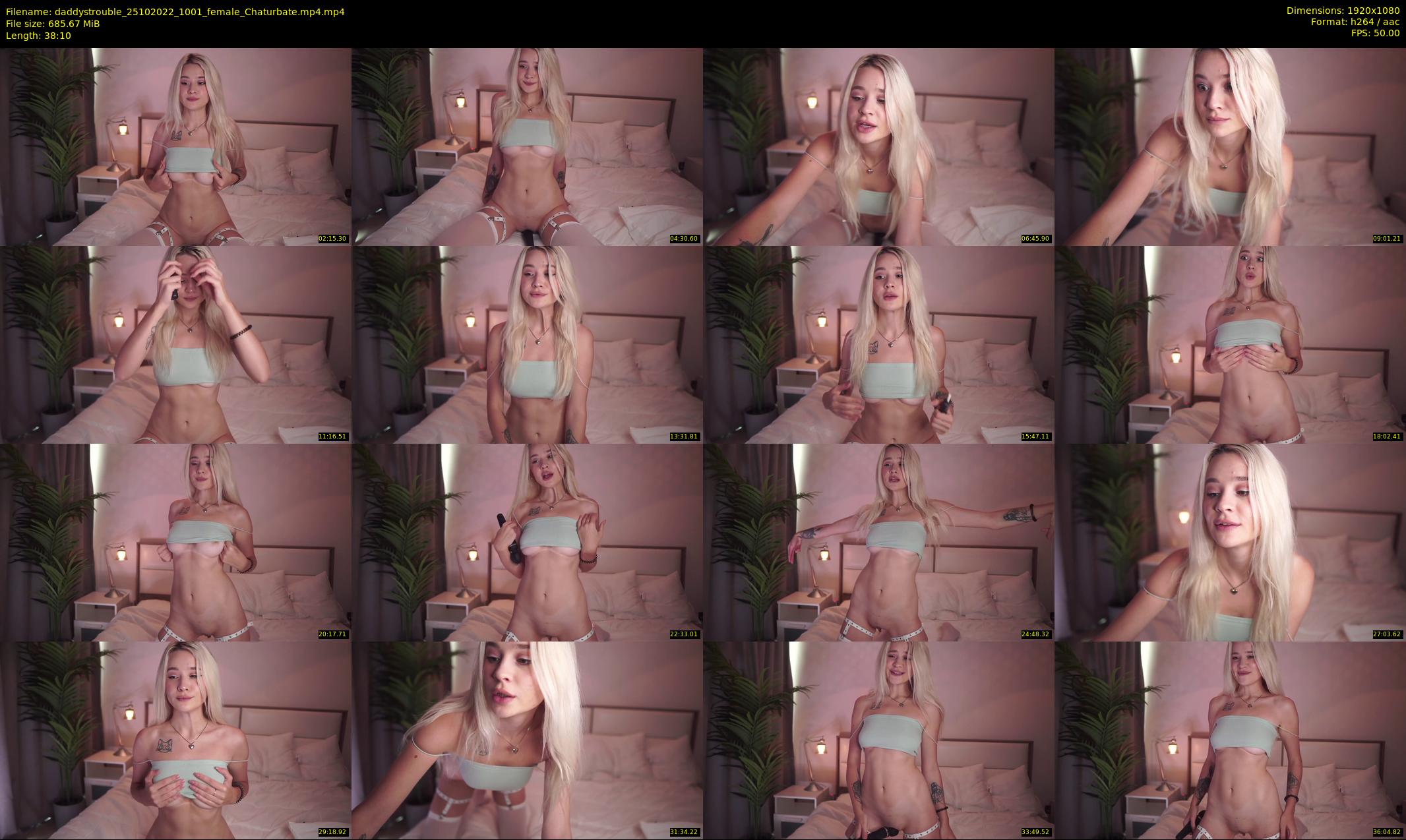 daddystrouble — 39 minute Chaturbate female cam show recording, 1080p, Oct 25, 2022