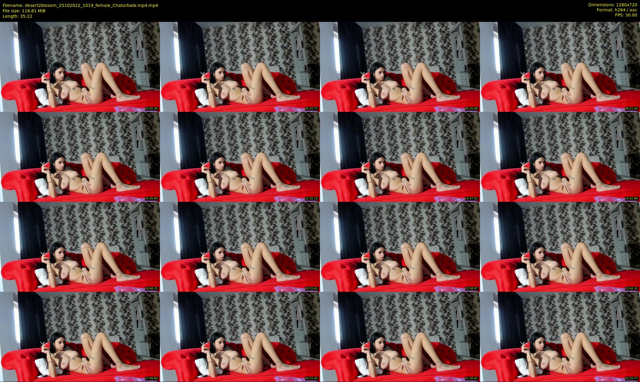 desert2blosom — 36 minute Chaturbate female cam show recording, 720p, Oct 25, 2022