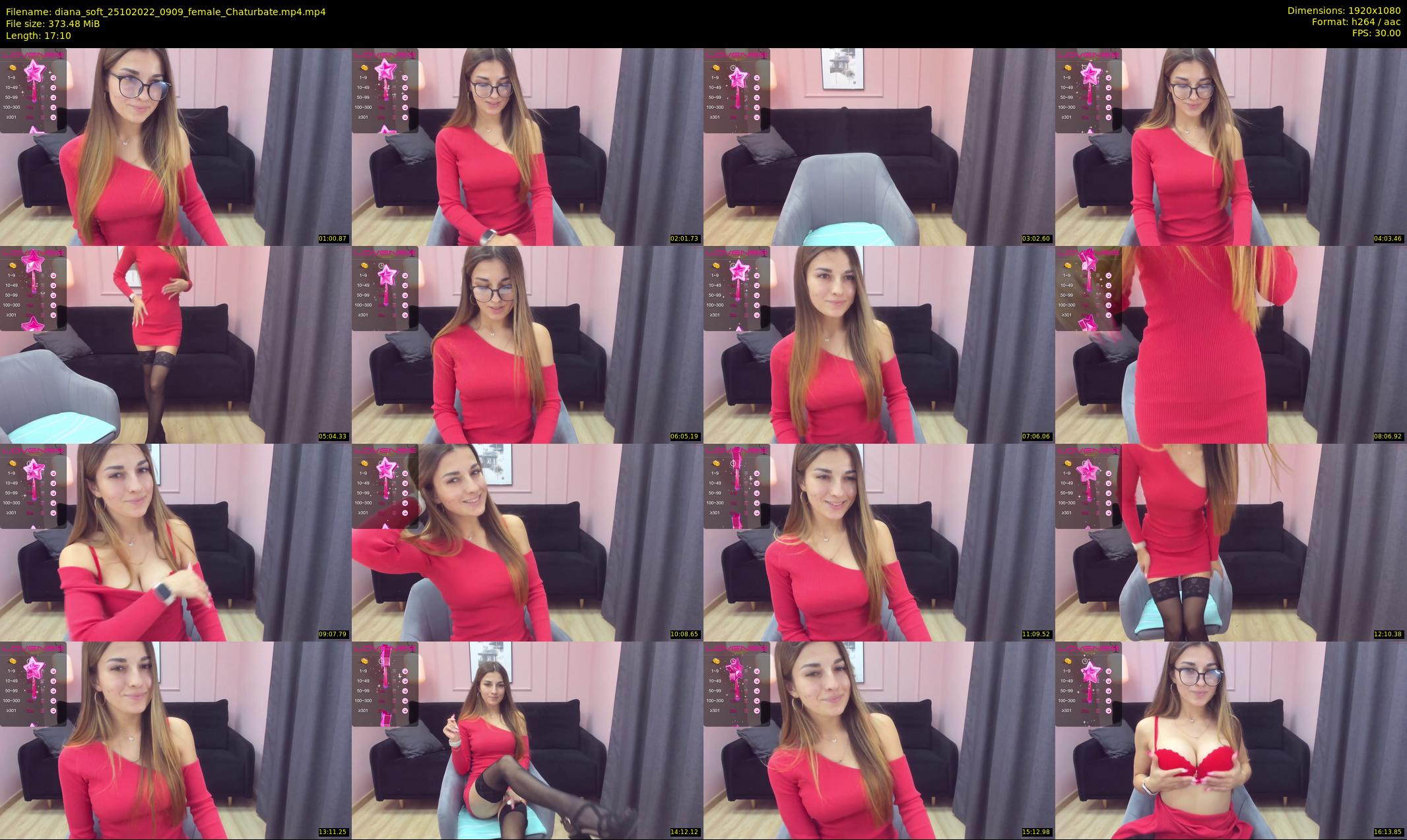 diana_soft — 18 minute Chaturbate female cam show recording, 1080p, Oct 25, 2022