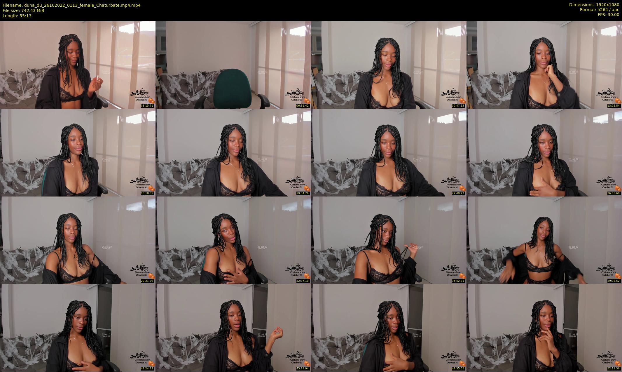 duna_du — 56 minute Chaturbate female cam show recording, 1080p, Oct 26, 2022