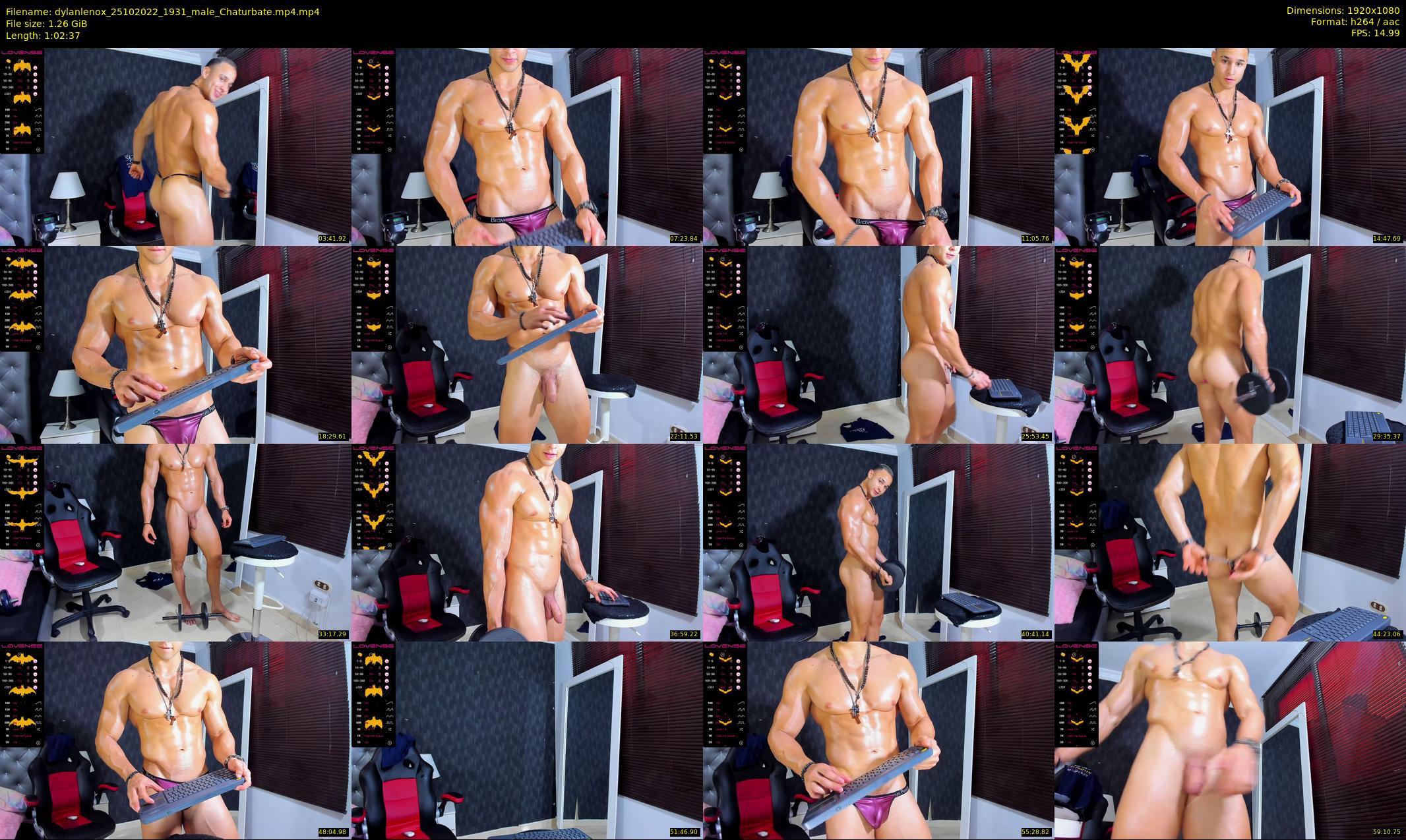 dylanlenox — 63 minute Chaturbate male cam show recording, 1080p, Oct 25, 2022