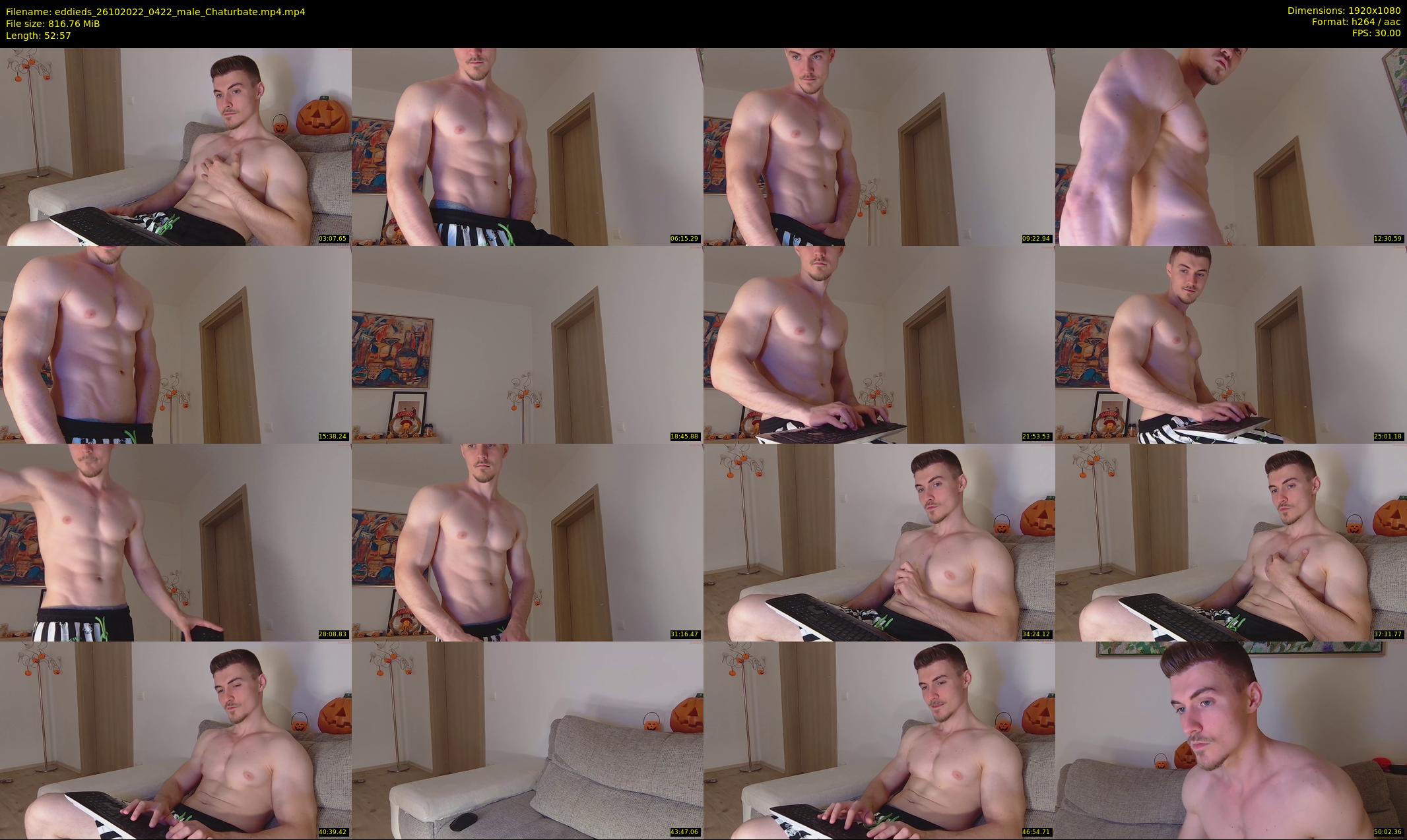 eddieds — 53 minute Chaturbate male cam show recording, 1080p, Oct 26, 2022