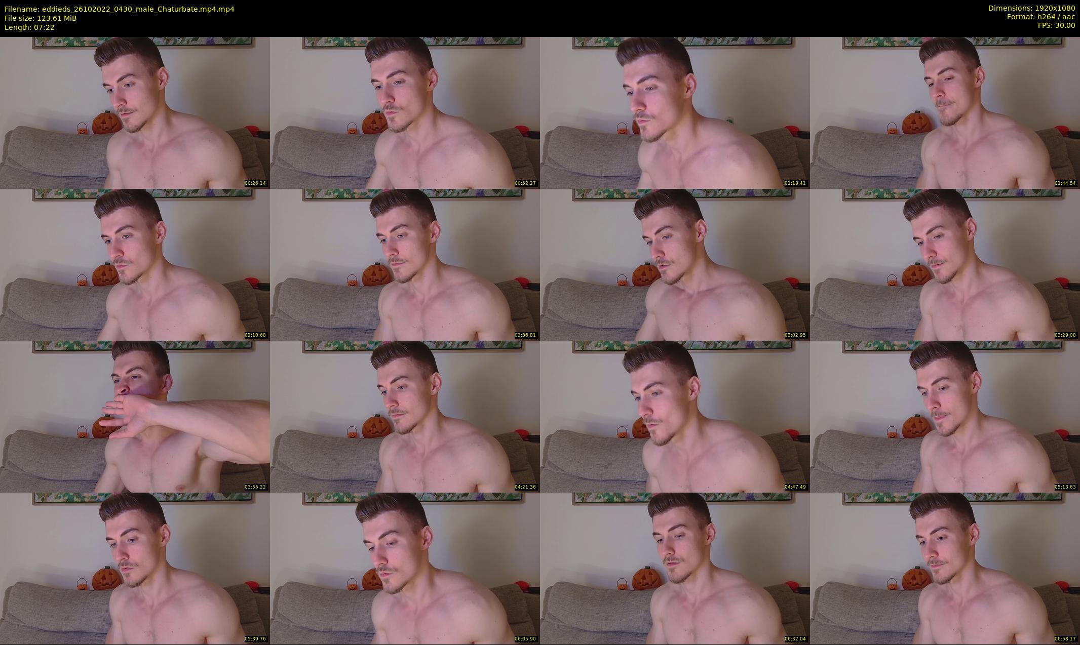 eddieds — 8 minute Chaturbate male cam show recording, 1080p, Oct 26, 2022
