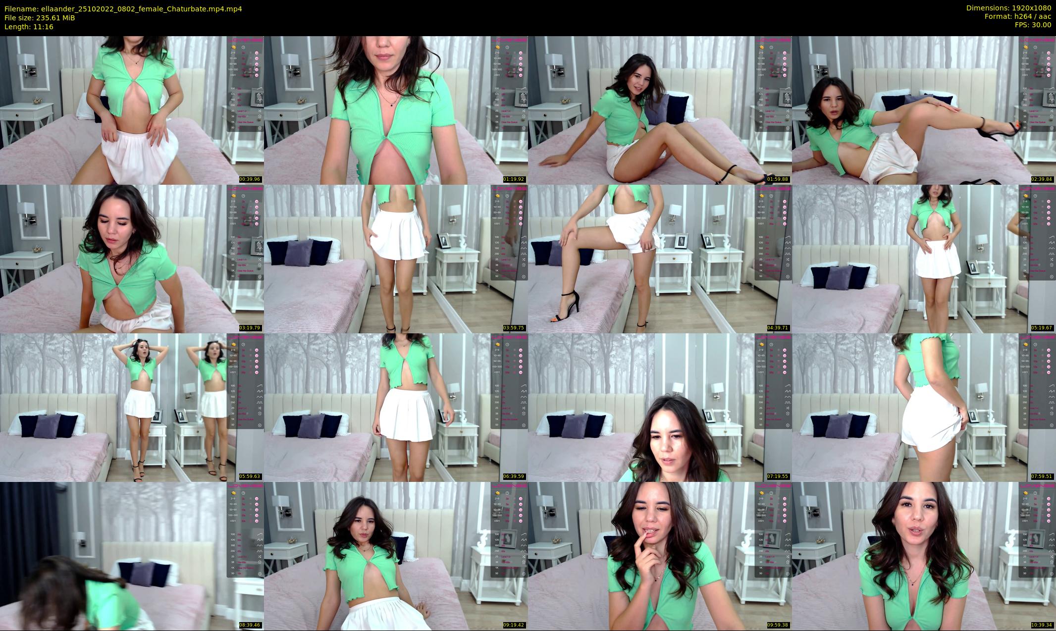 ellaander — 12 minute Chaturbate female cam show recording, 1080p, Oct 25, 2022