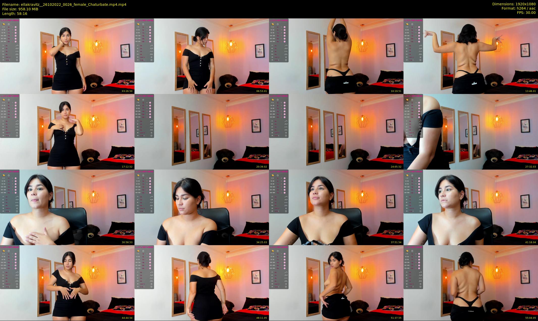ellakravitz_ — 59 minute Chaturbate female cam show recording, 1080p, Oct 26, 2022