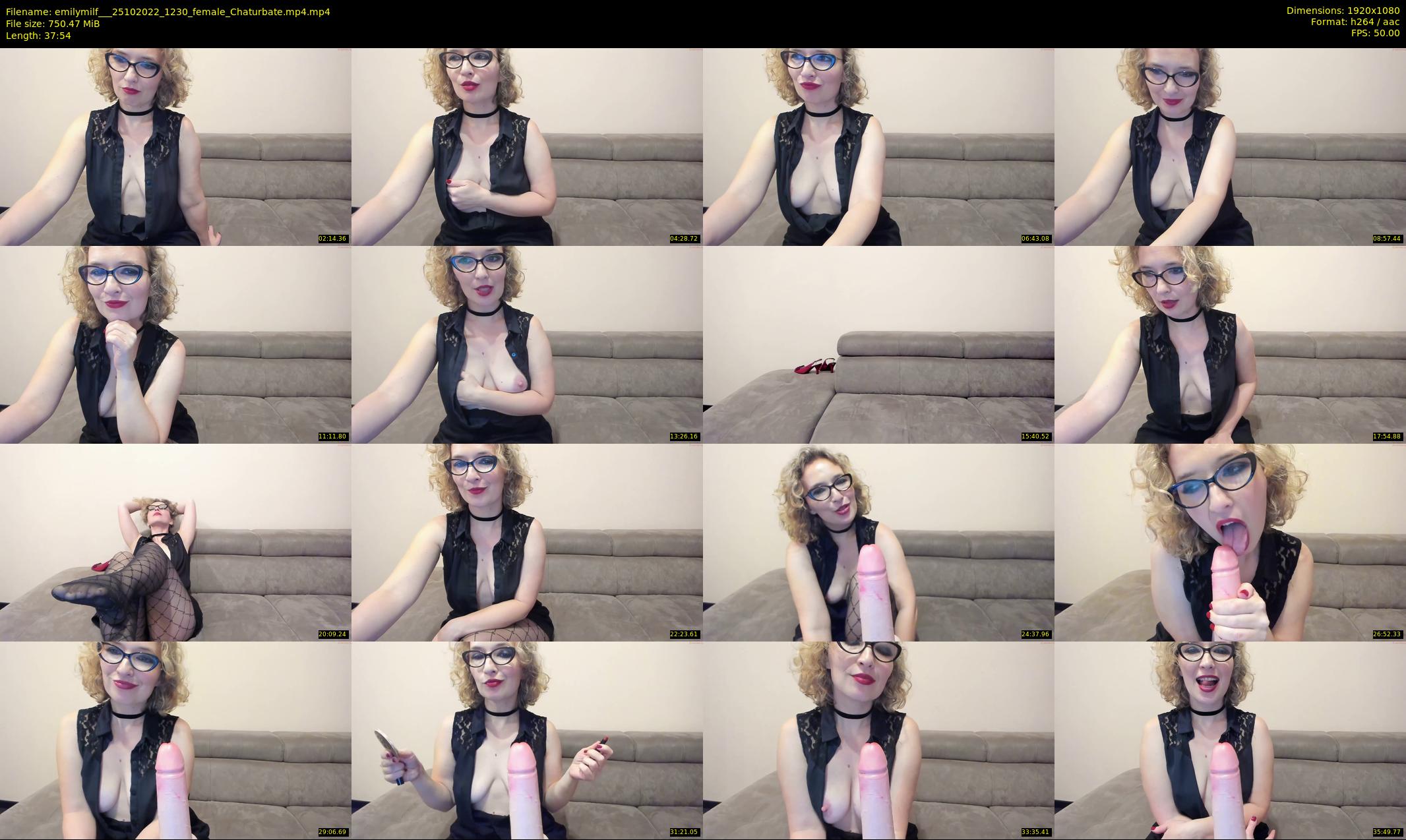 emilymilf__ — 38 minute Chaturbate female cam show recording, 1080p, Oct 25, 2022