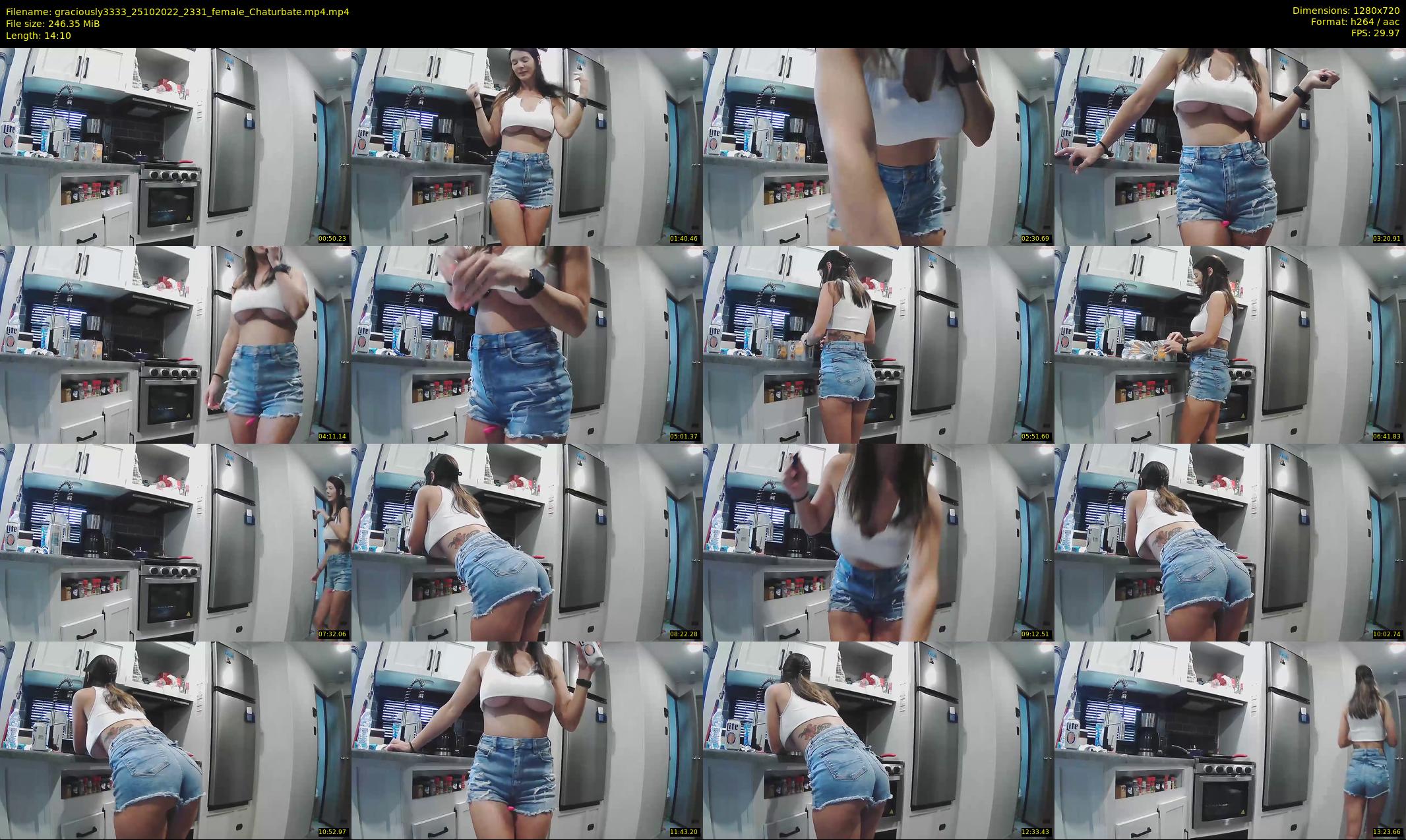 graciously3333 — 15 minute Chaturbate female cam show recording, 720p, Oct 25, 2022
