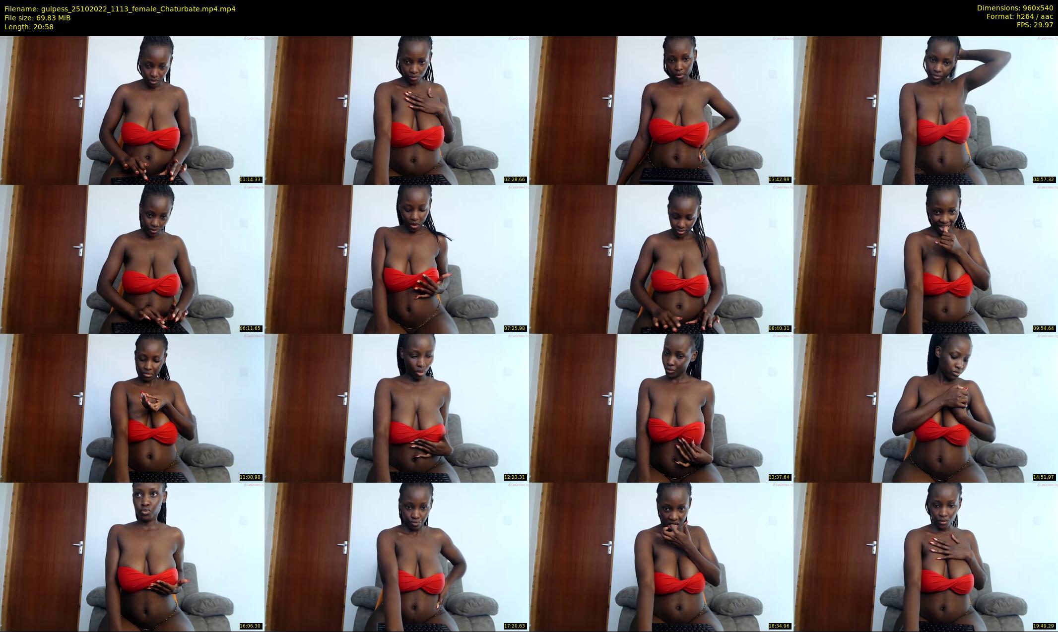 gulpess — 21 minute Chaturbate female cam show recording, 480p, Oct 25, 2022