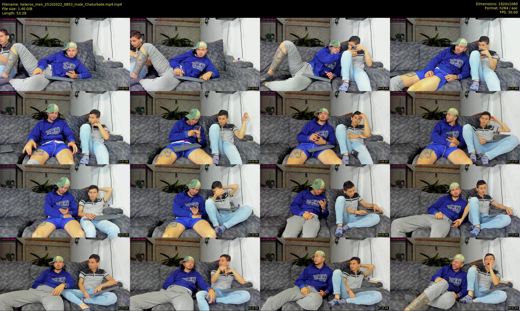 heteros_men — 54 minute Chaturbate male cam show recording, 1080p, Oct 25, 2022