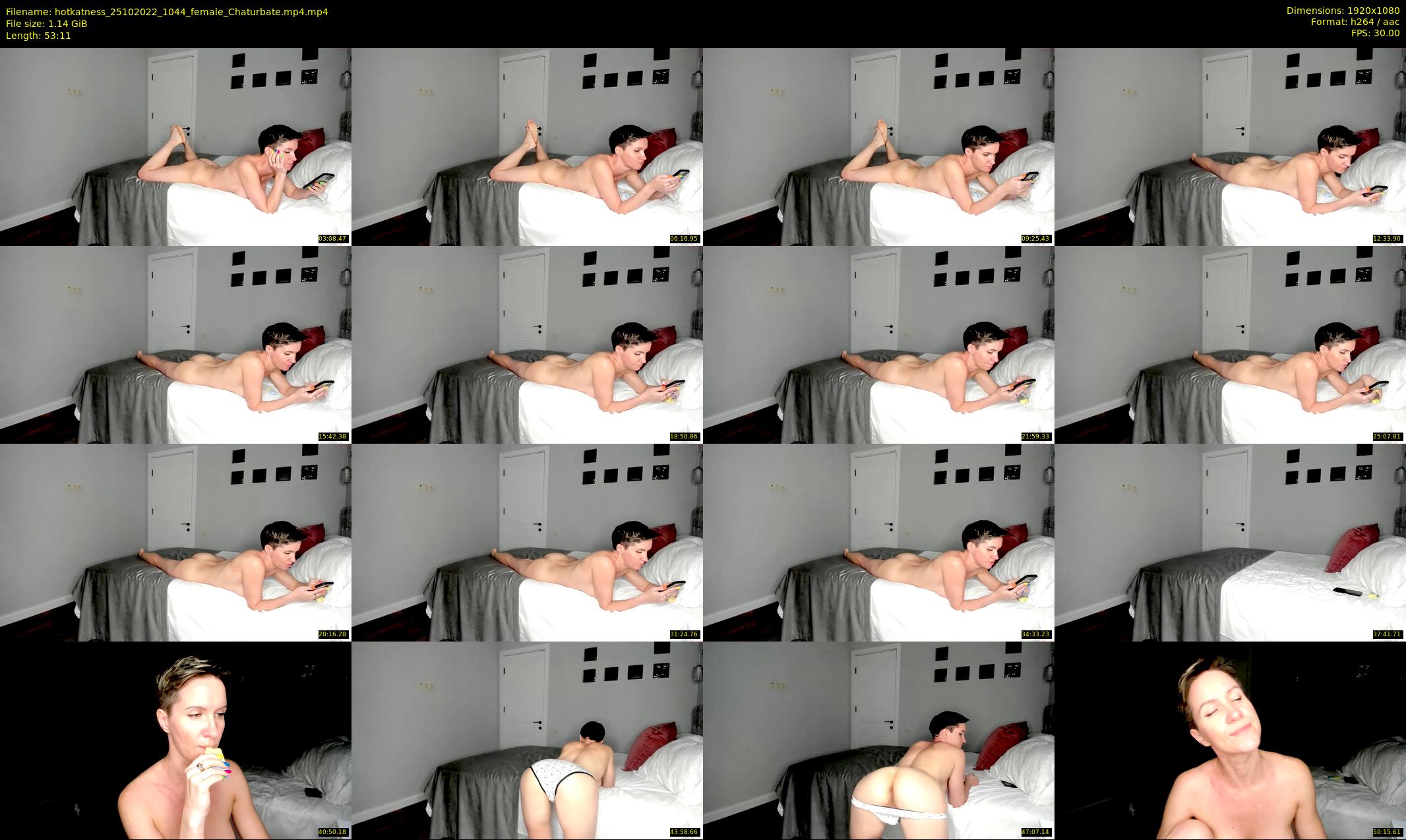 hotkatness — 54 minute Chaturbate female cam show recording, 1080p, Oct 25, 2022