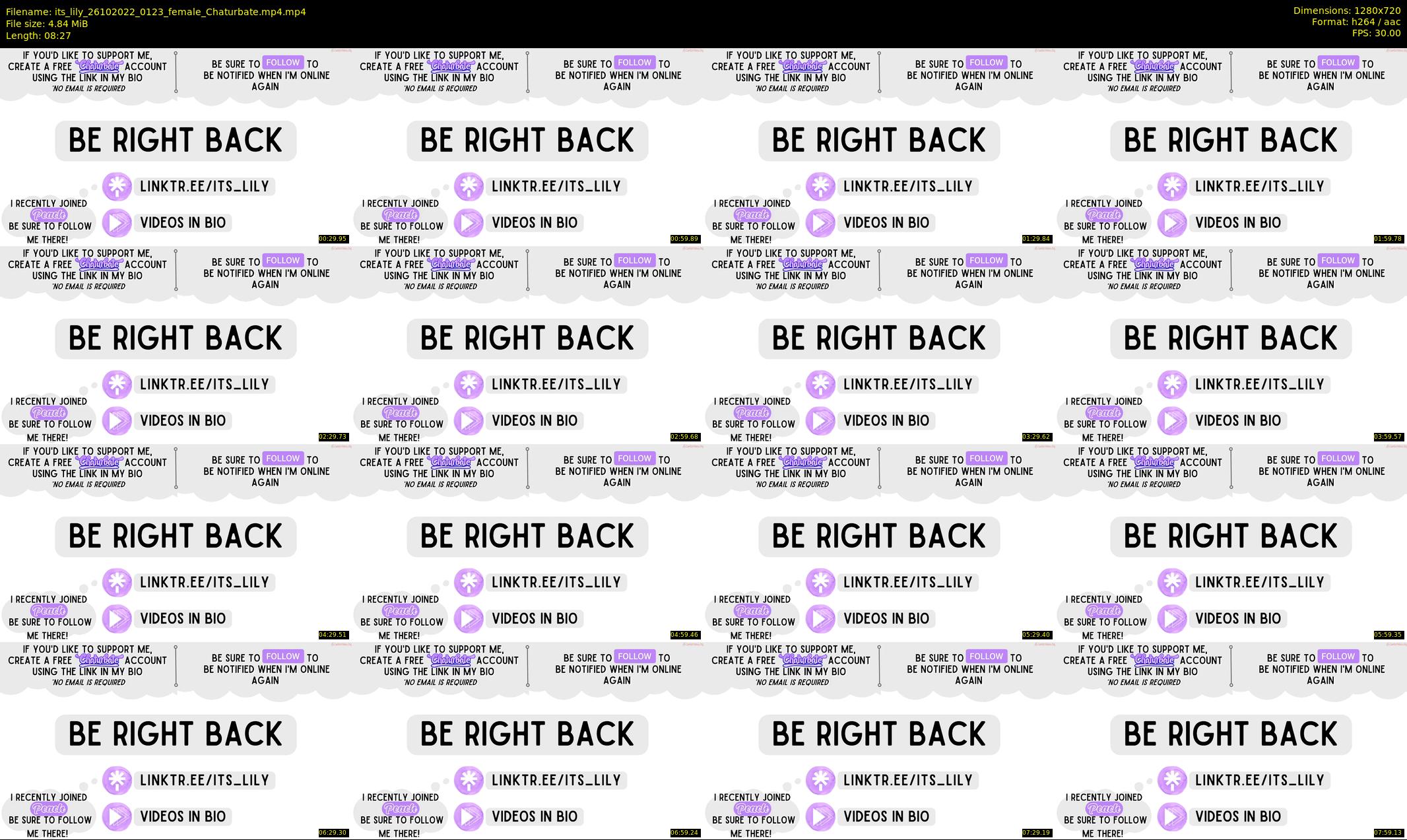 its_lily — 9 minute Chaturbate female cam show recording, 720p, Oct 26, 2022