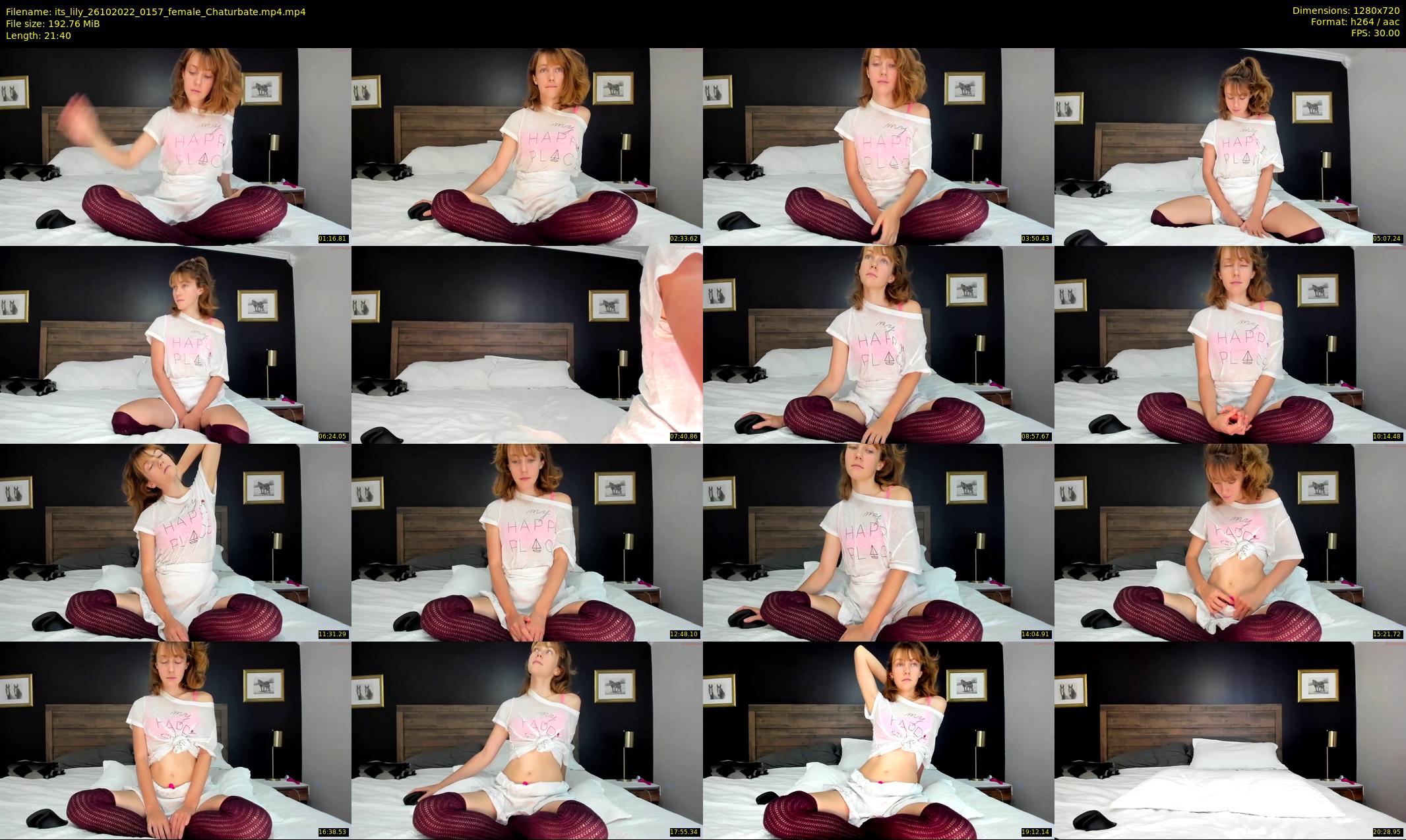 its_lily — 22 minute Chaturbate female cam show recording, 720p, Oct 26, 2022