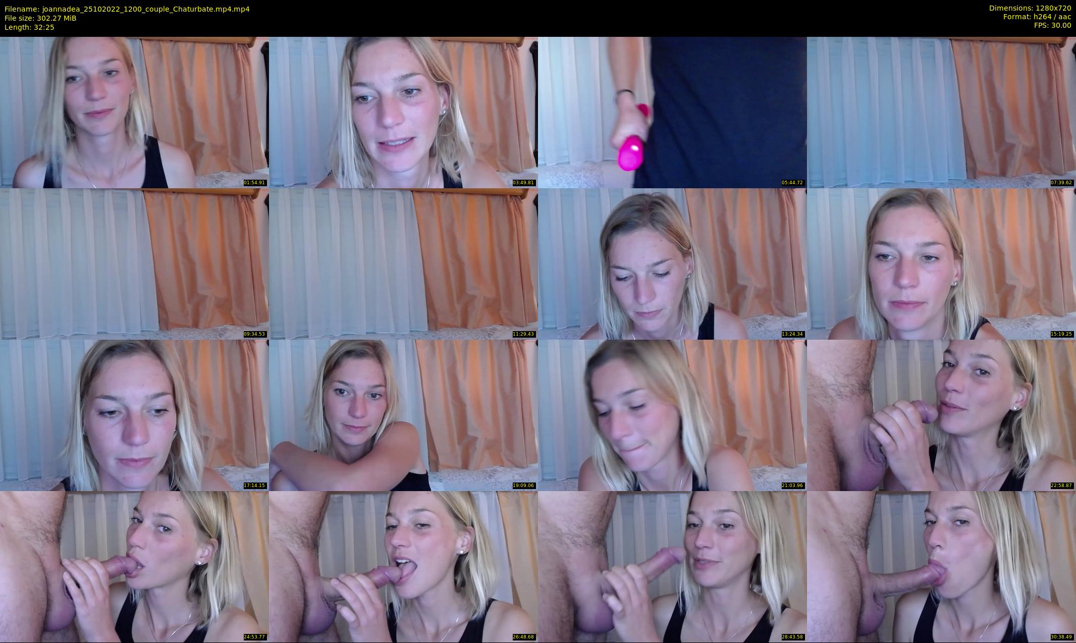 joannadea — 33 minute Chaturbate female cam show recording, 720p, Oct 25, 2022
