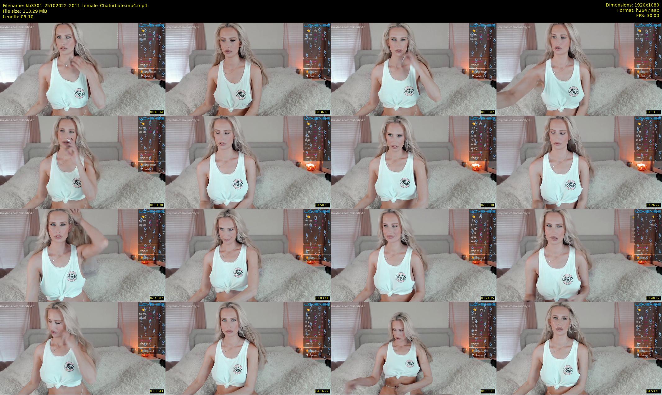 kb3301 — 6 minute Chaturbate couple cam show recording, 1080p, Oct 25, 2022