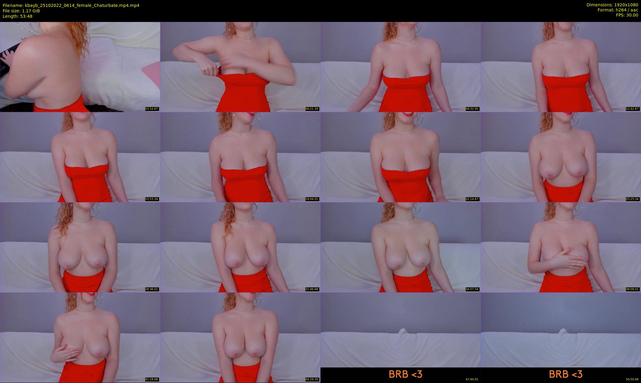 kbayb — 54 minute Chaturbate female cam show recording, 1080p, Oct 25, 2022