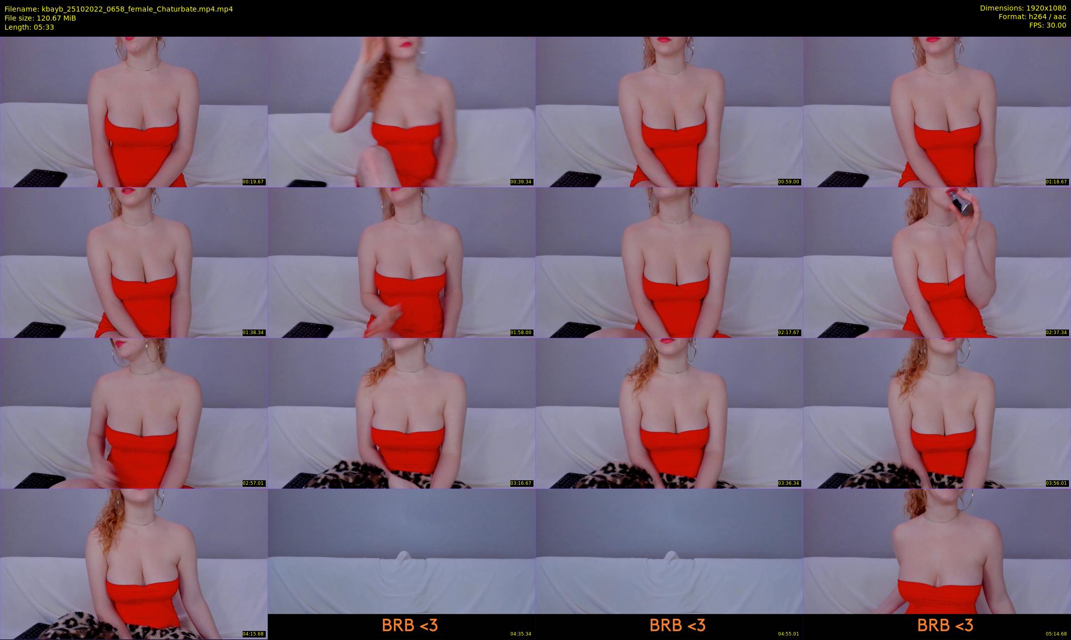 kbayb — 6 minute Chaturbate female cam show recording, 1080p, Oct 25, 2022