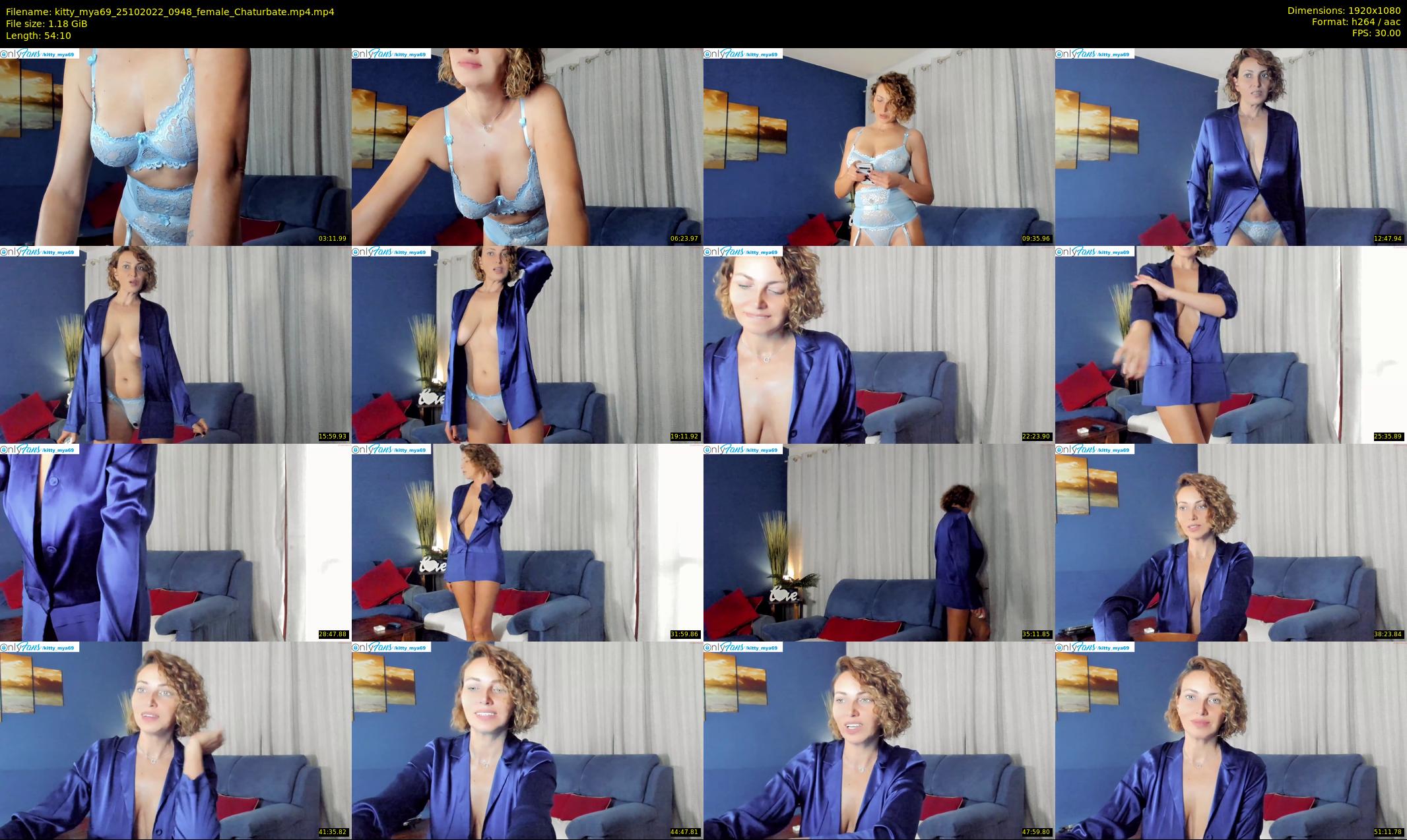 kitty_mya69 — 55 minute Chaturbate female cam show recording, 1080p, Oct 25, 2022