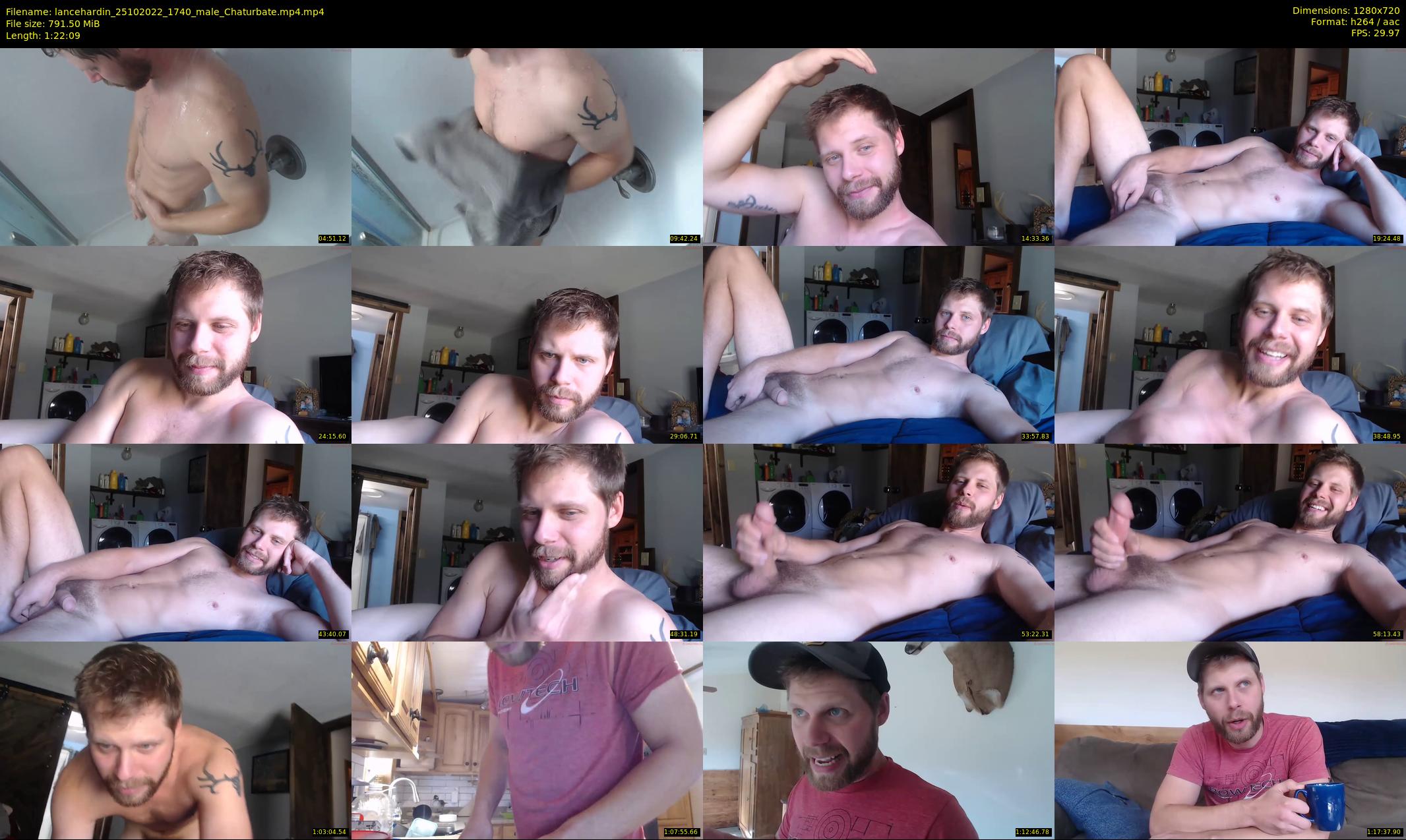 lancehardin — 83 minute Chaturbate male cam show recording, 720p, Oct 25, 2022