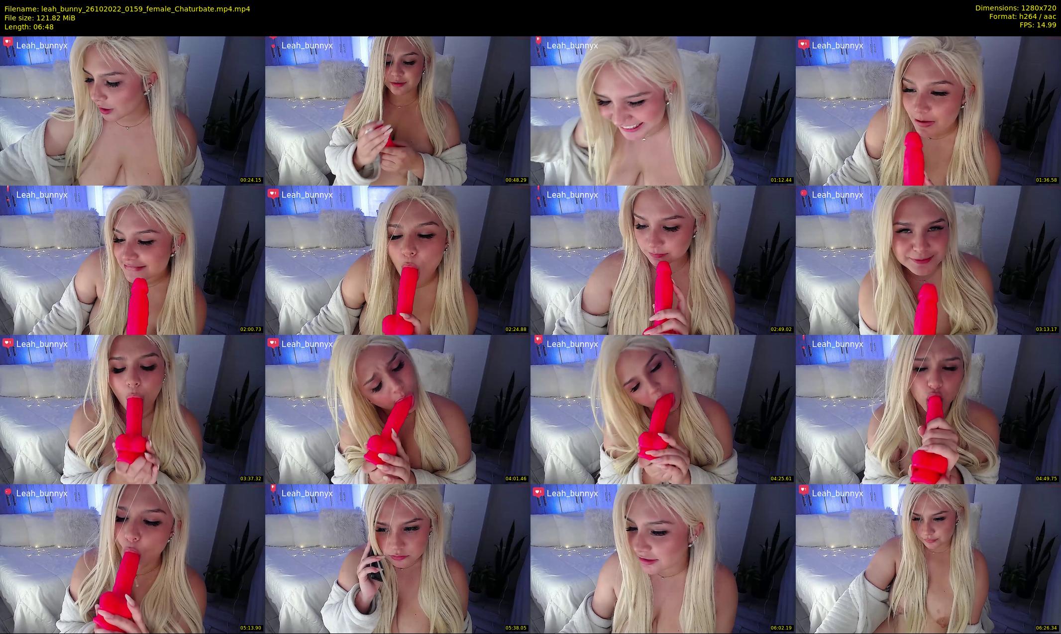 leah_bunny — 7 minute Chaturbate female cam show recording, 720p, Oct 26, 2022