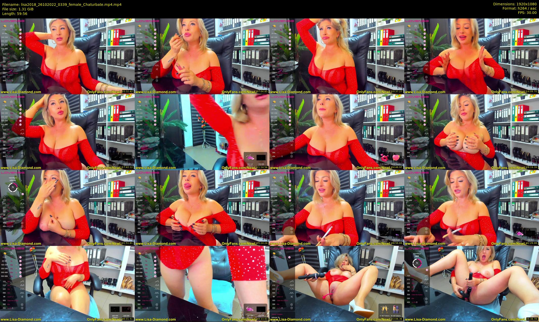 lisa2018 — 60 minute Chaturbate female cam show recording, 1080p, Oct 26, 2022