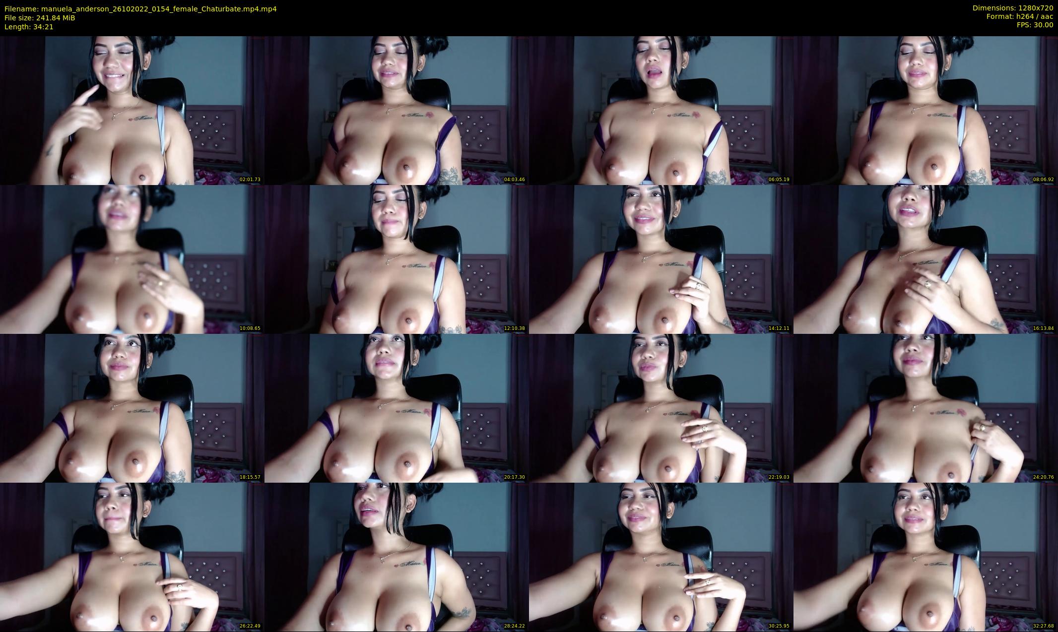 manuela_anderson — 35 minute Chaturbate female cam show recording, 720p, Oct 26, 2022