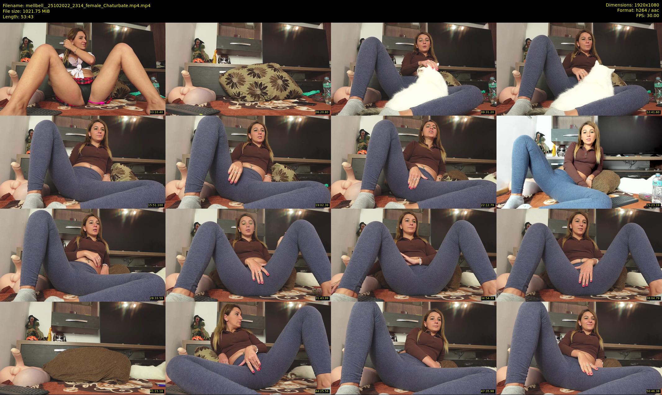 mellbell_ — 54 minute Chaturbate female cam show recording, 1080p, Oct 25, 2022