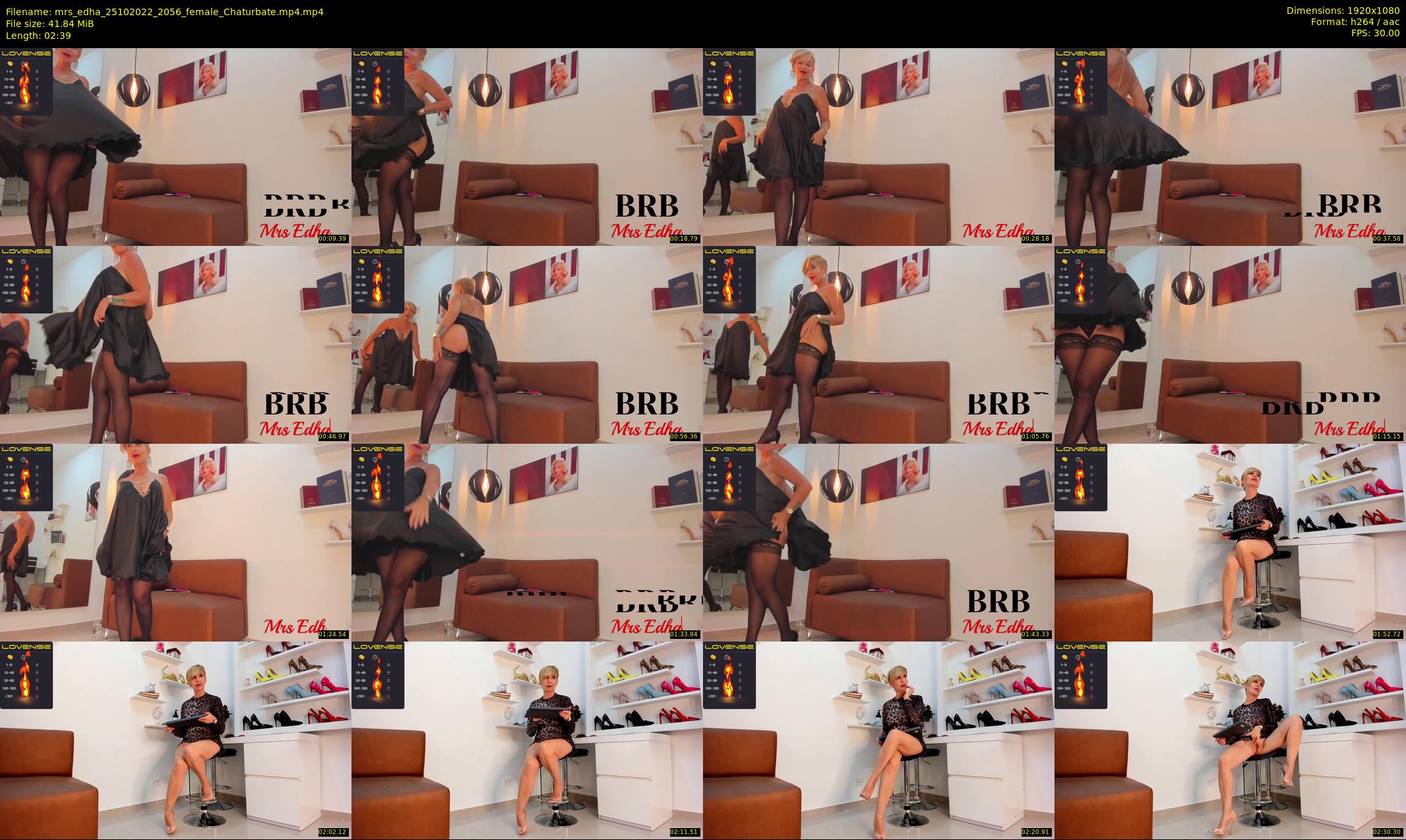 mrs_edha — 3 minute Chaturbate female cam show recording, 1080p, Oct 25, 2022