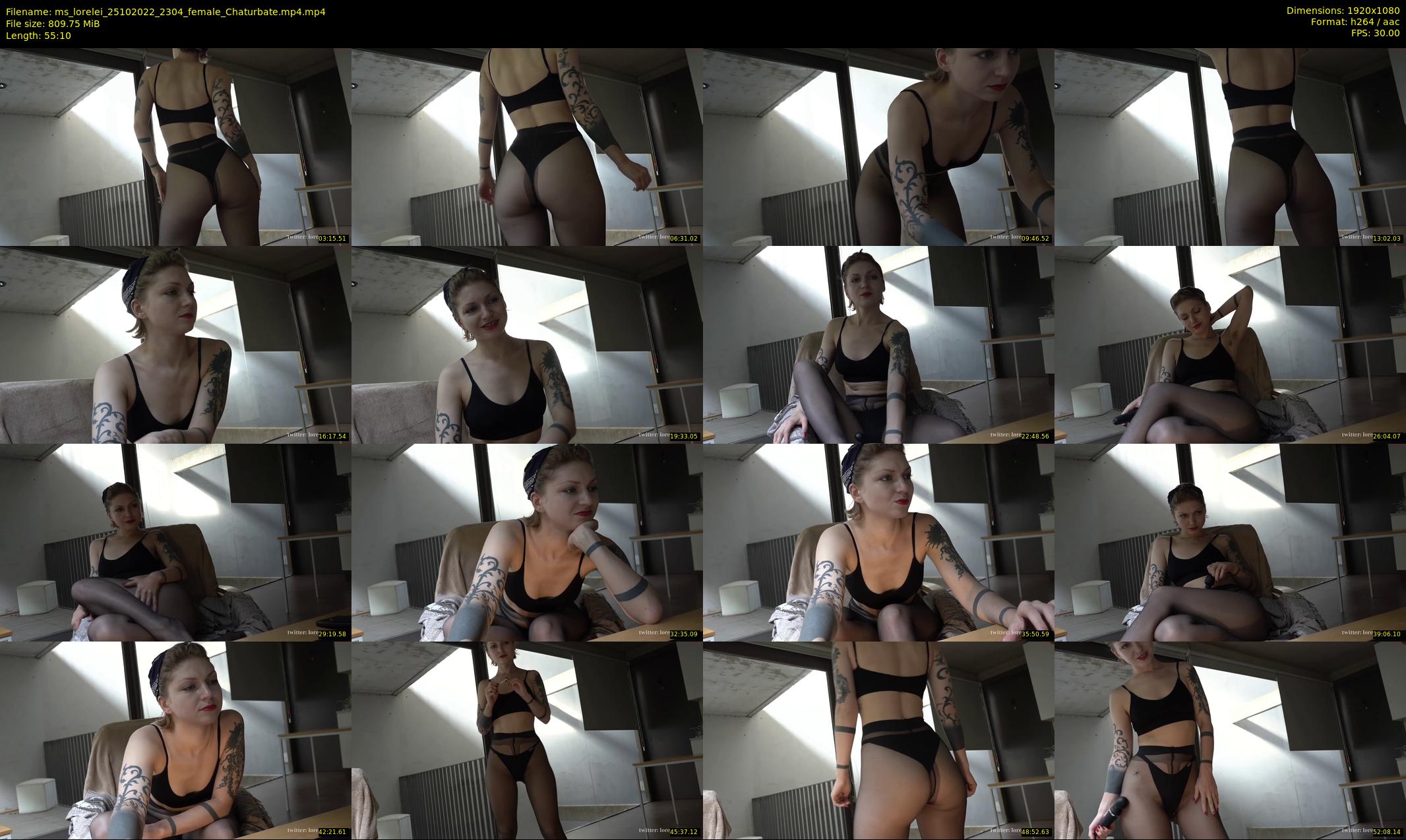ms_lorelei — 56 minute Chaturbate female cam show recording, 1080p, Oct 25, 2022