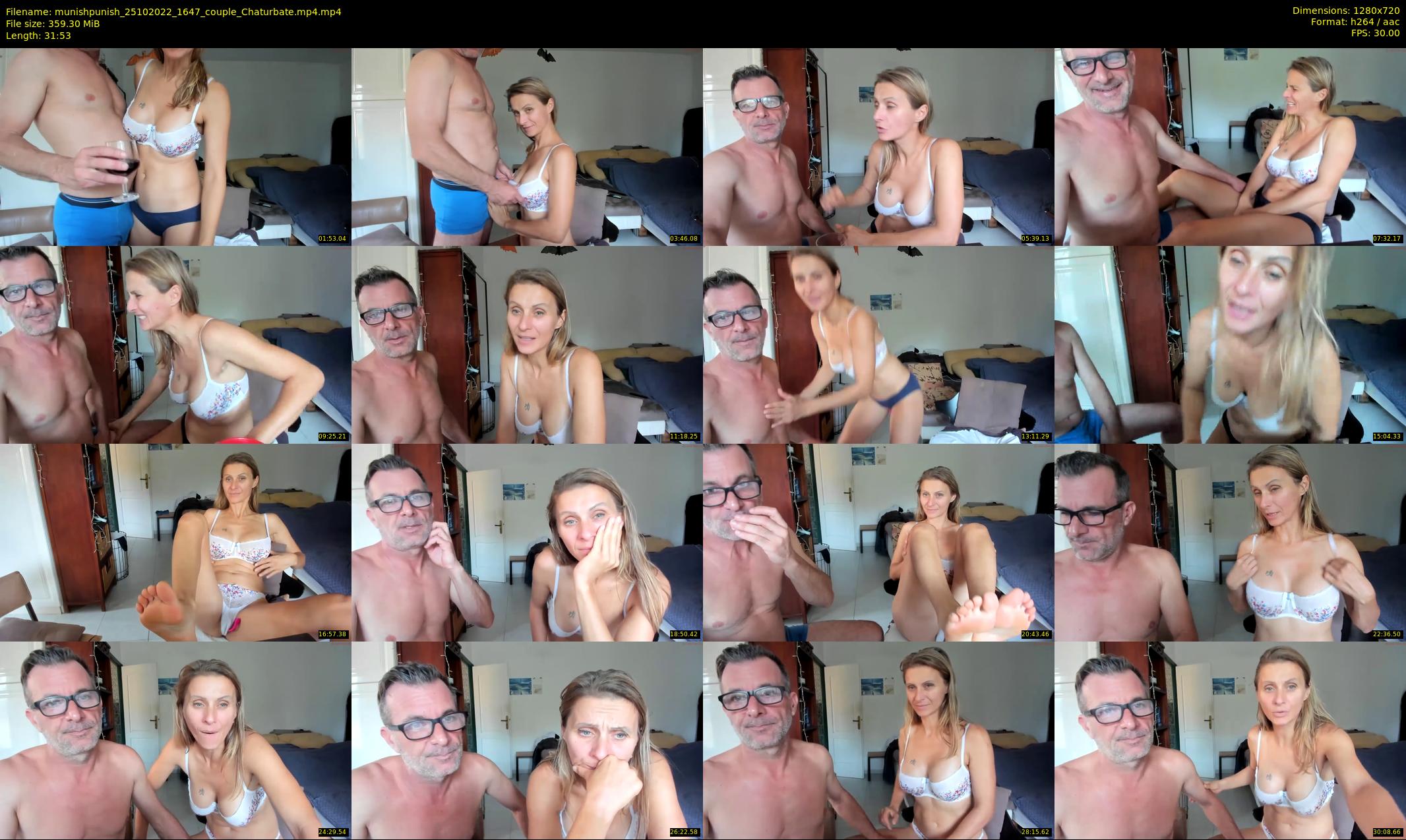 munishpunish — 32 minute Chaturbate couple cam show recording, 720p, Oct 25, 2022